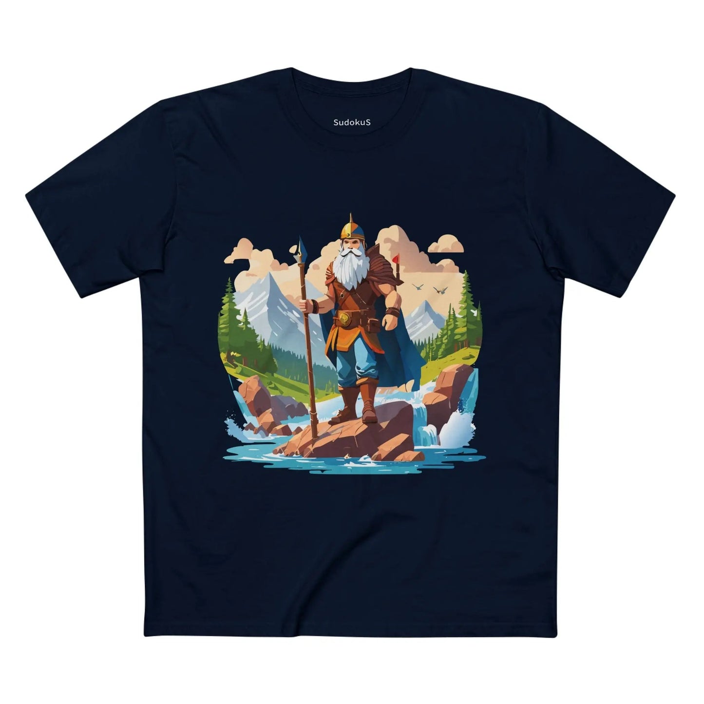 Viking Graphic Unisex 100 Cotton Staple Tee 28