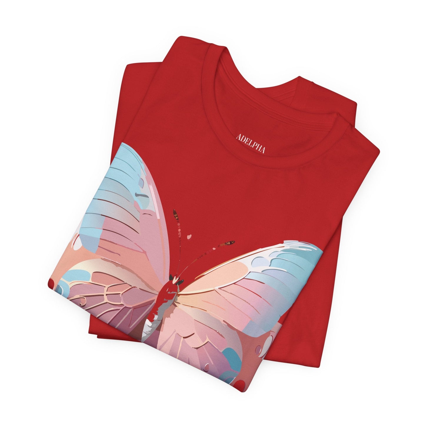 Butterfly Graphic Tee Unisex Adelpha Vintage Inspired Art Design Shirt