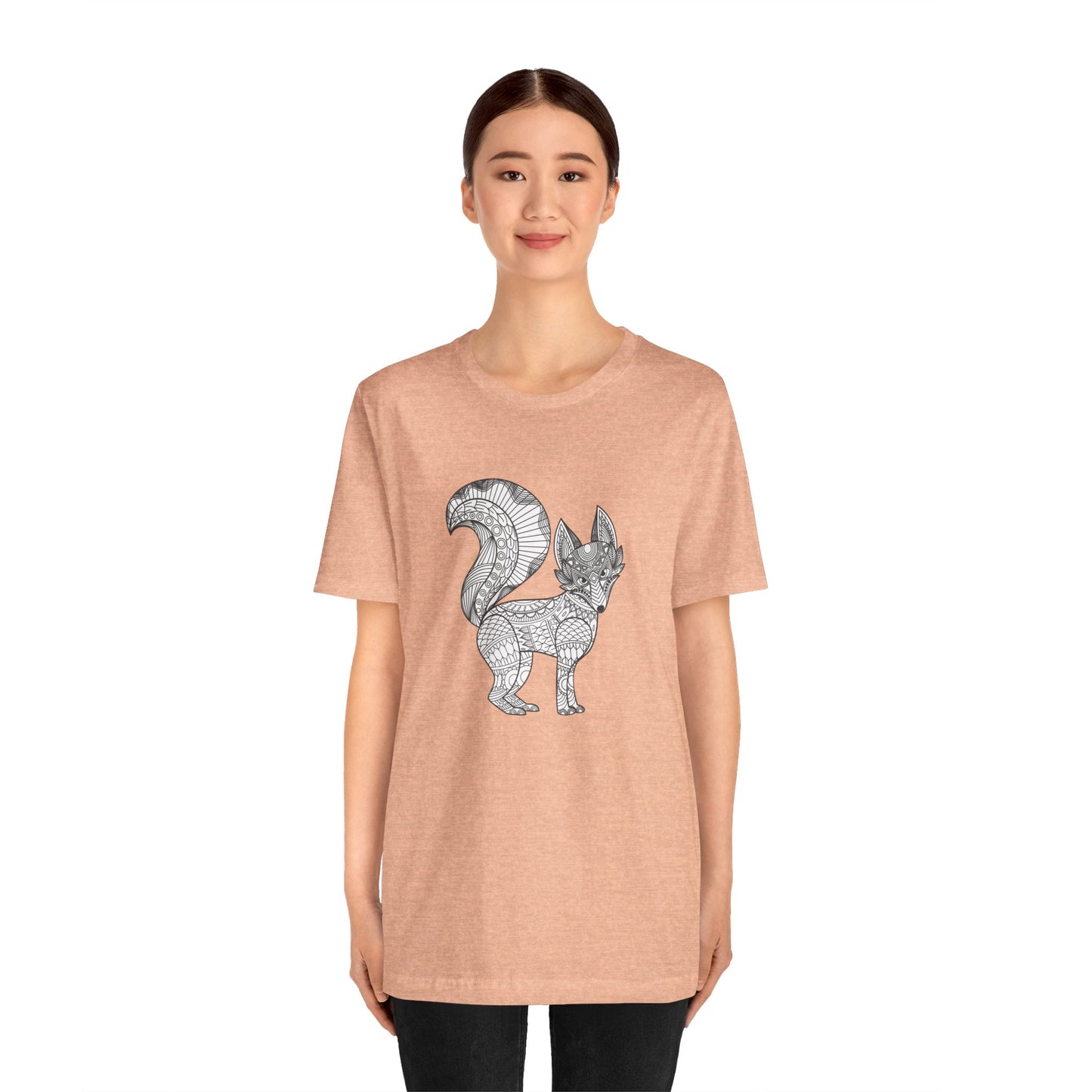 Camiseta unisex con estampado de animales 