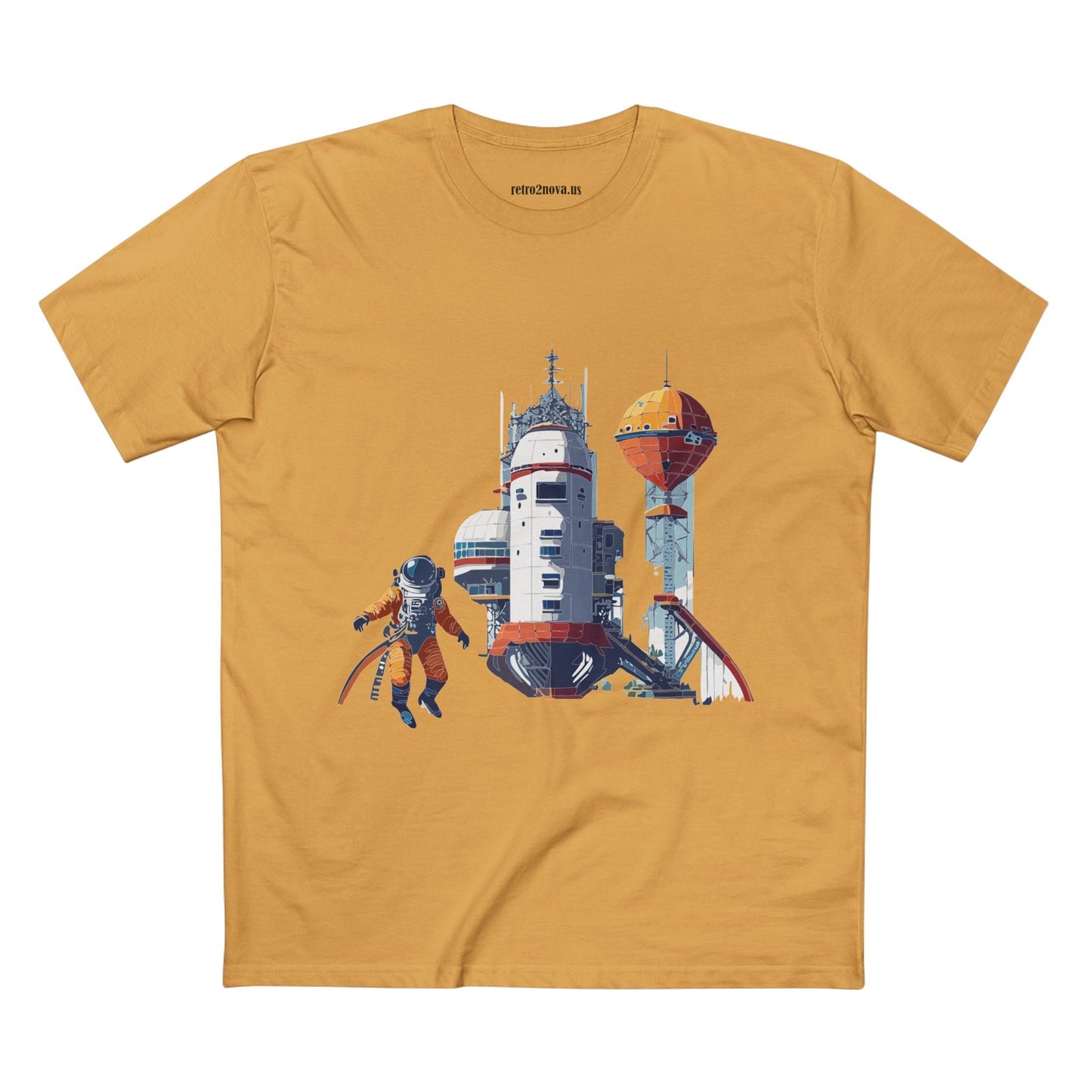 Cosmos Astronaut Shirt CS 10 Unisex Premium Cotton Tee With Original Art Design Collection