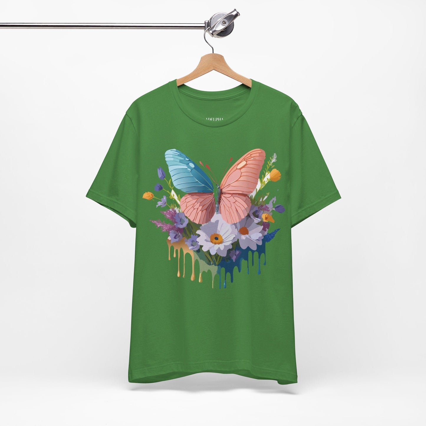 Butterfly Graphic Tee Unisex Adelpha Art Vintage Inspired Short Sleeve Shirt