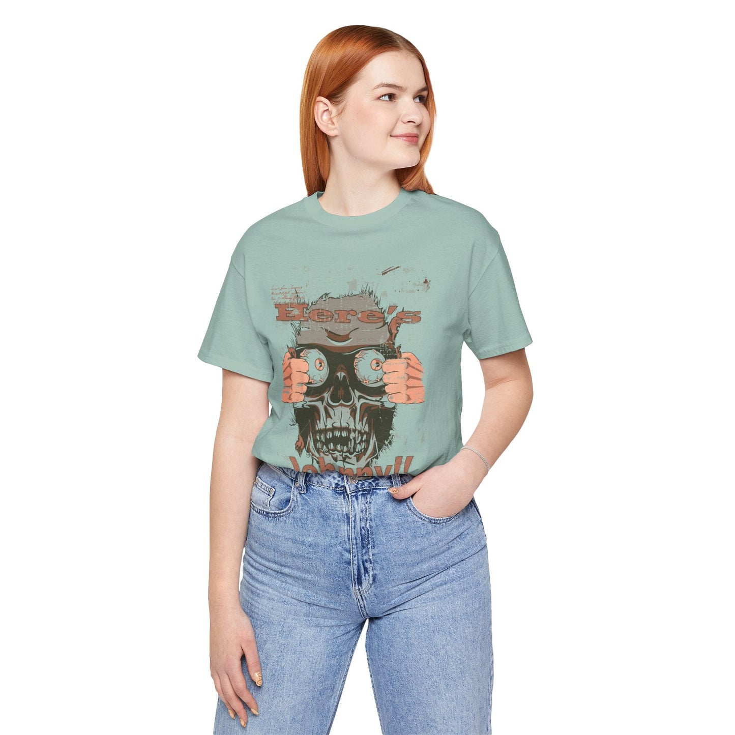 Skull Graphic Unisex Cotton T-Shirt r8