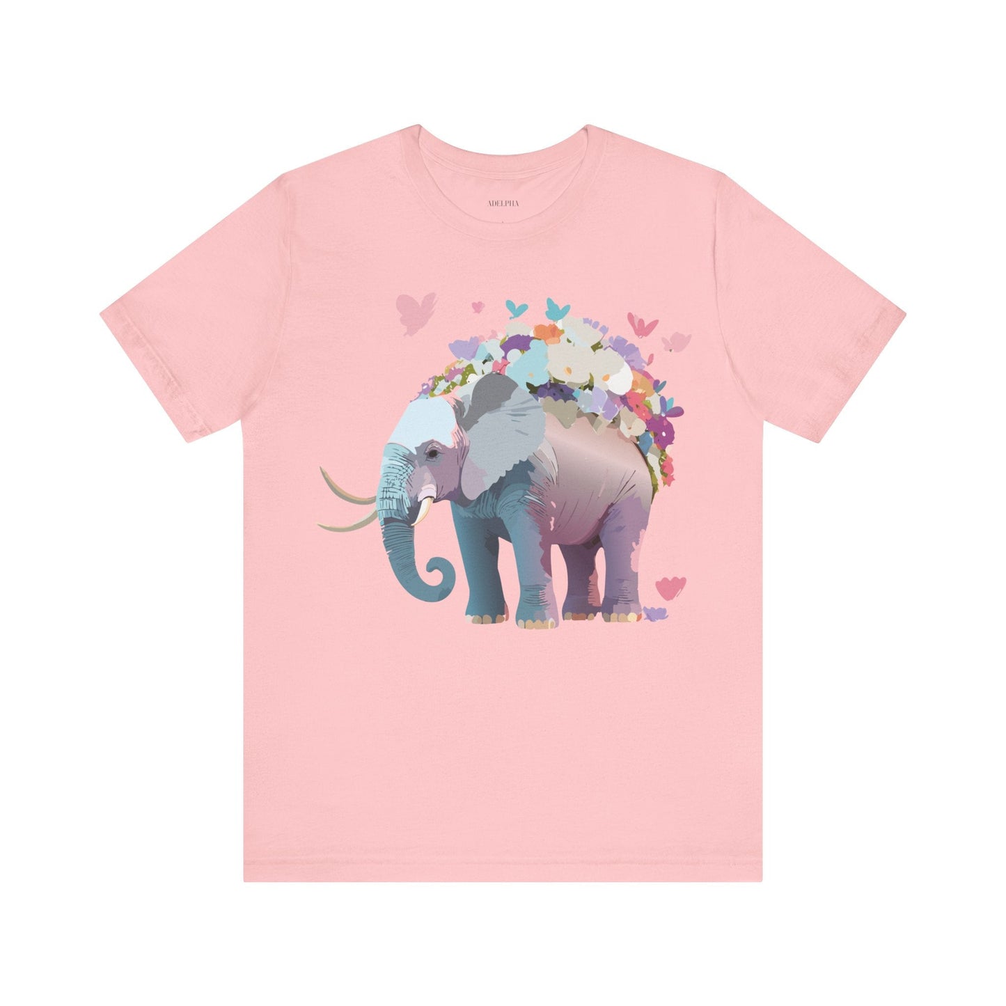Elephant Graphic Unisex 100 Cotton Jersey Vintage Art Design Tee 15