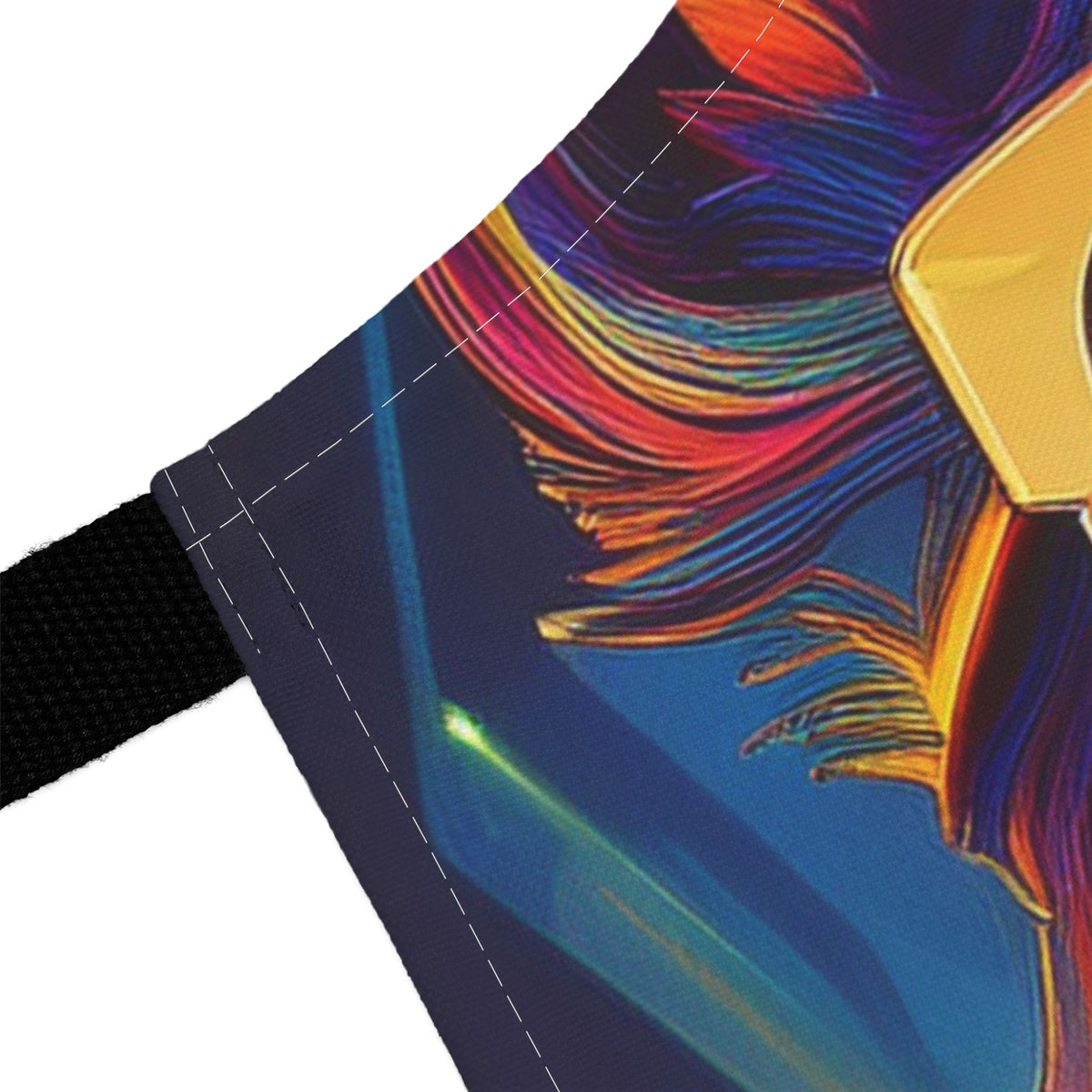 Colorful Sunglasses Dog Apron — Vibrant Neon Canine Kitchen Apron Stain-Resistant - Art Print Canvas Apron