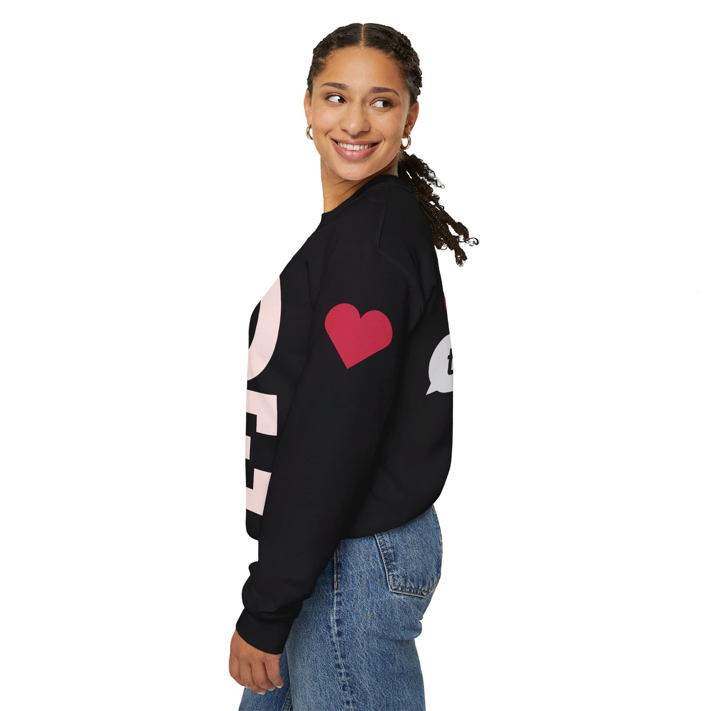 Unisex Heavy Blend Sweatshirt - LOVE