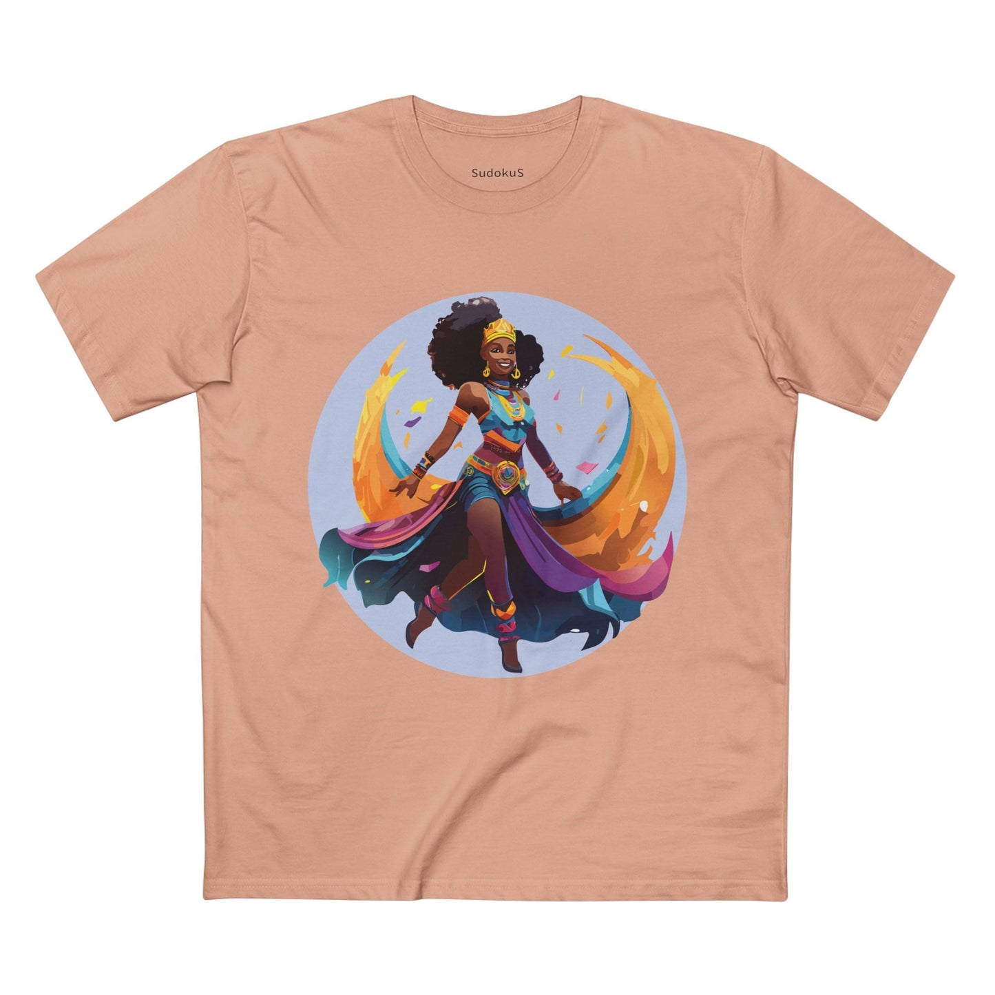 Dancer Graphic Unisex 100 Cotton Staple Tee 19