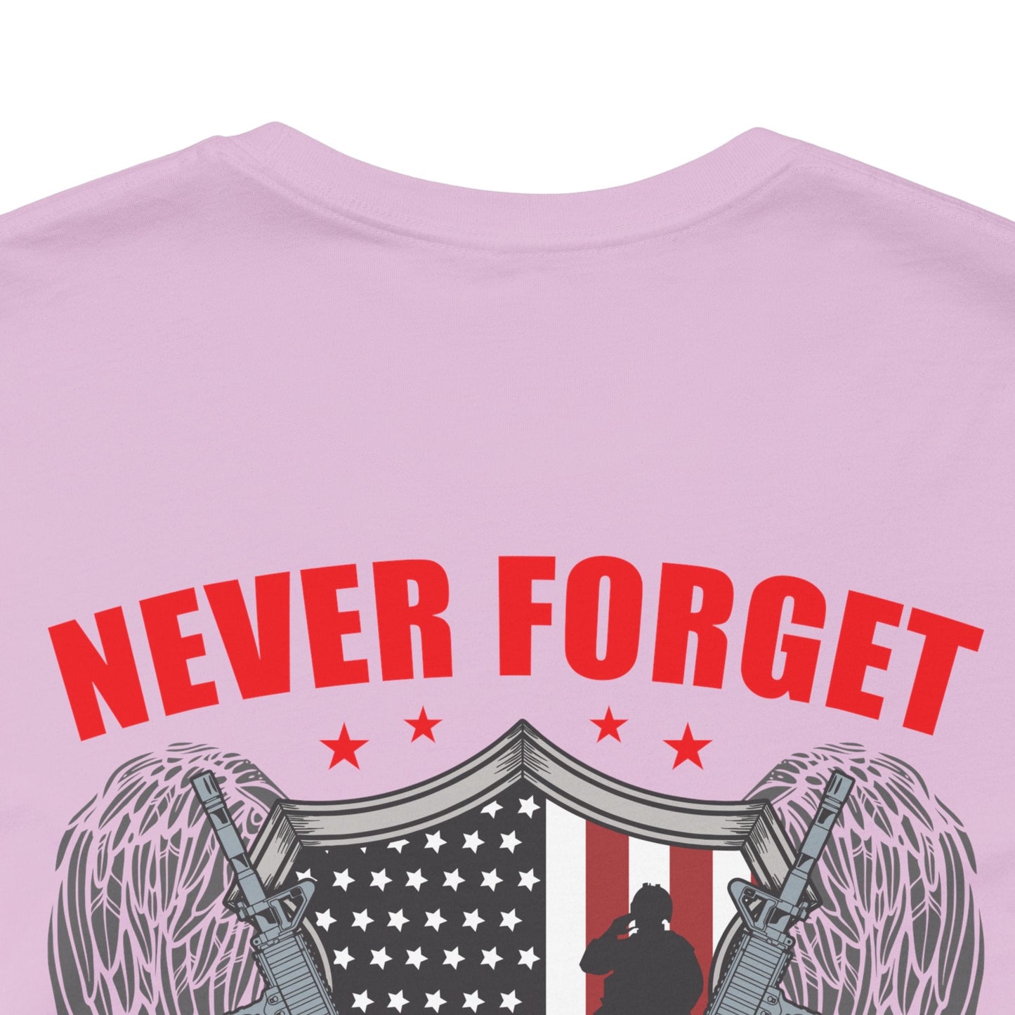Army Veteran Patriotic Graphic Design Unisex Cotton T-Shirt v39