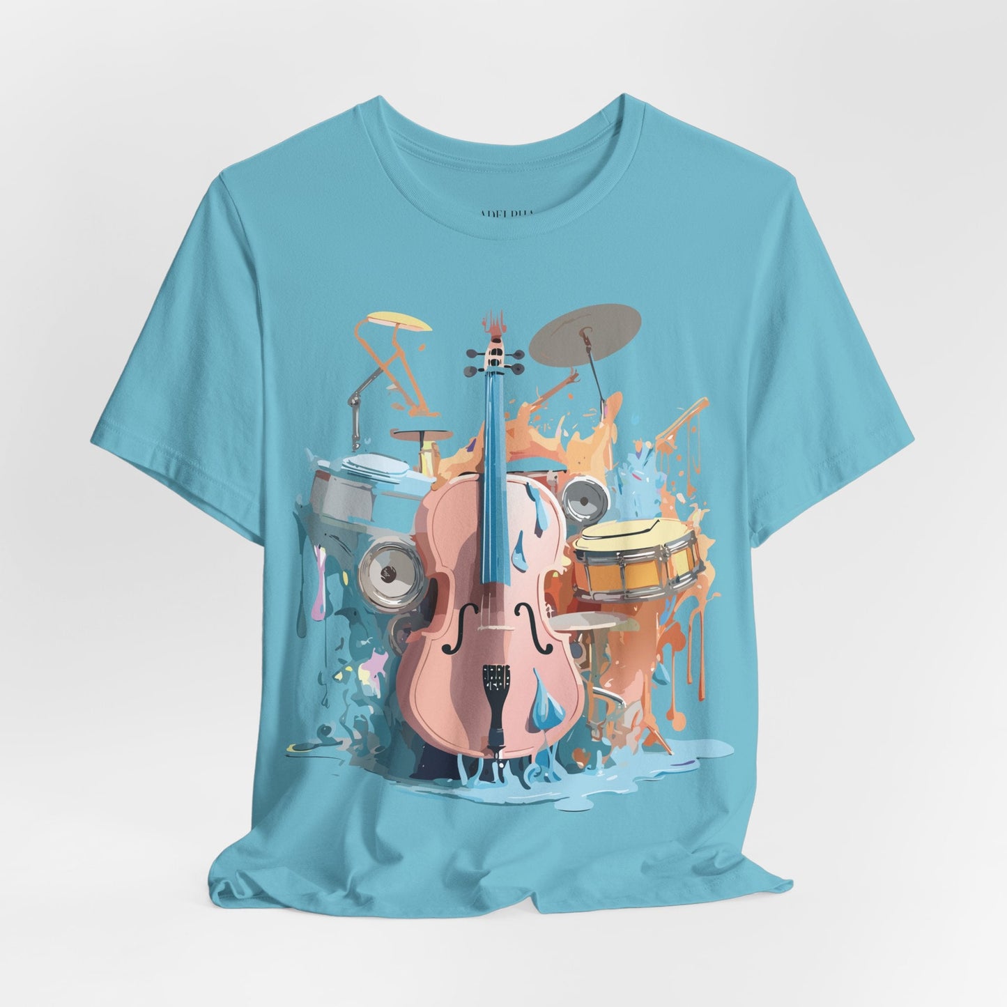 Adelpha Graphic Tee Unisex Short Sleeve Shirt With Vintage Inspired Artwork Design