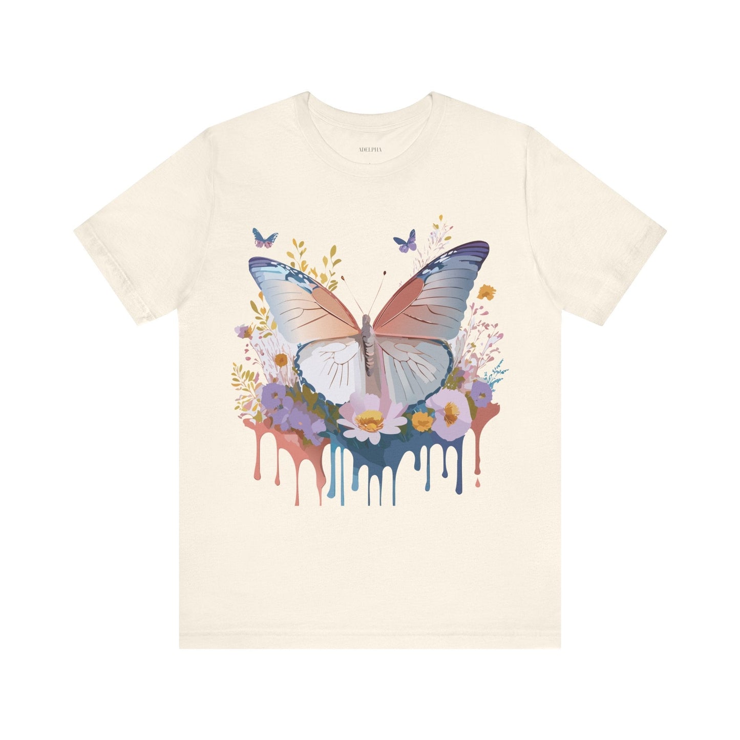 Butterfly Graphic Tee Unisex Vintage Art Design Adelpha Collection