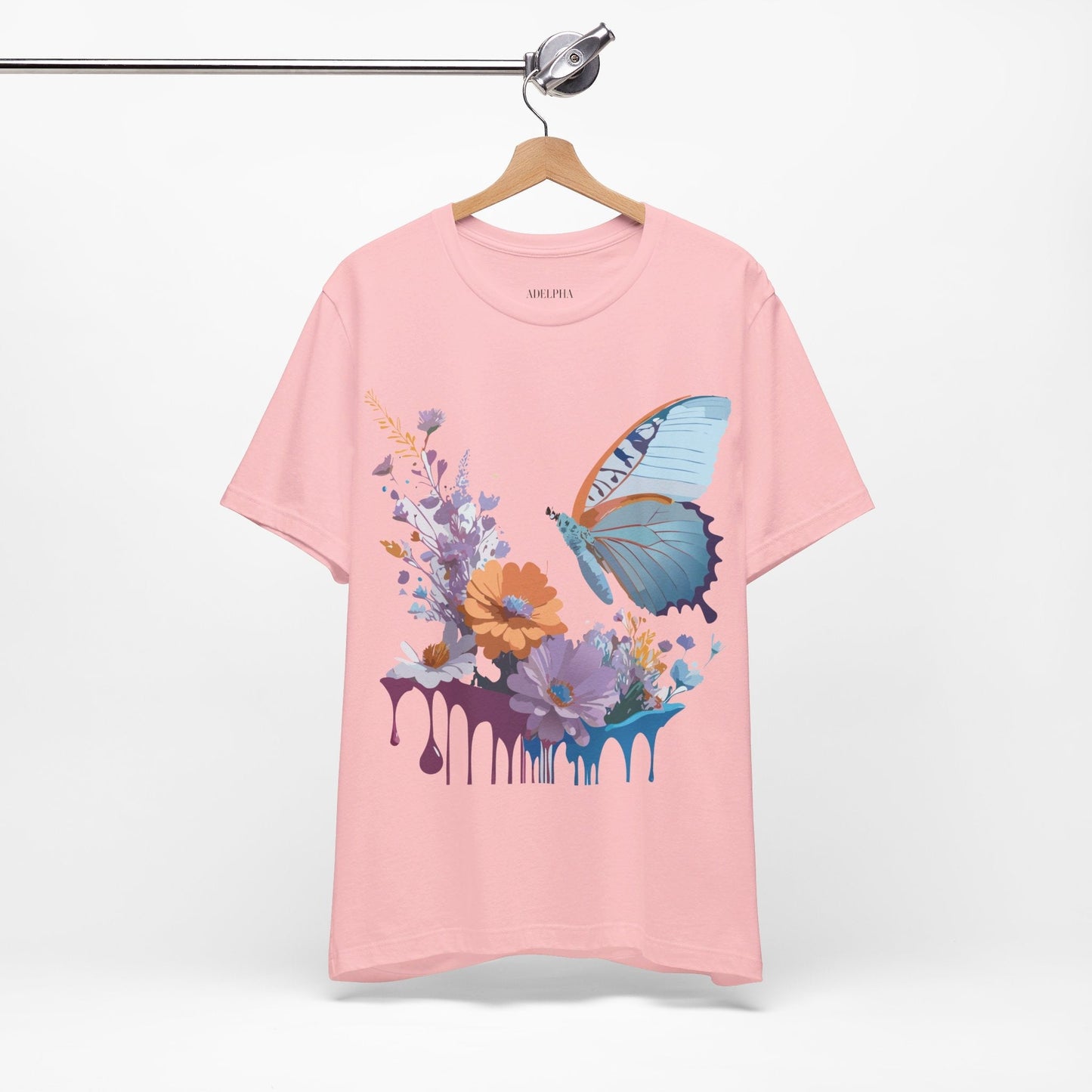 Adelpha Vintage Inspired Graphic Tee Unisex Short Sleeve Artwork