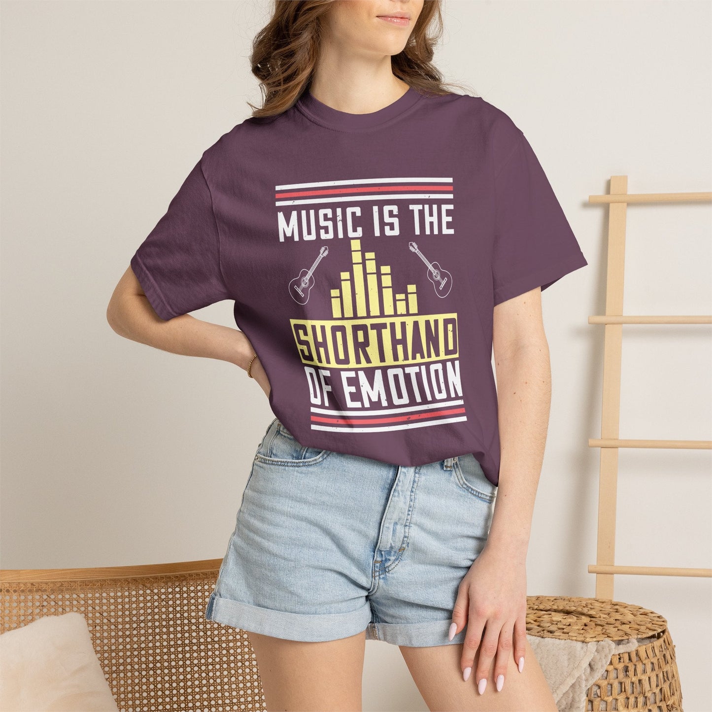 Music Graphic Design Unisex Cotton T-shirt m34