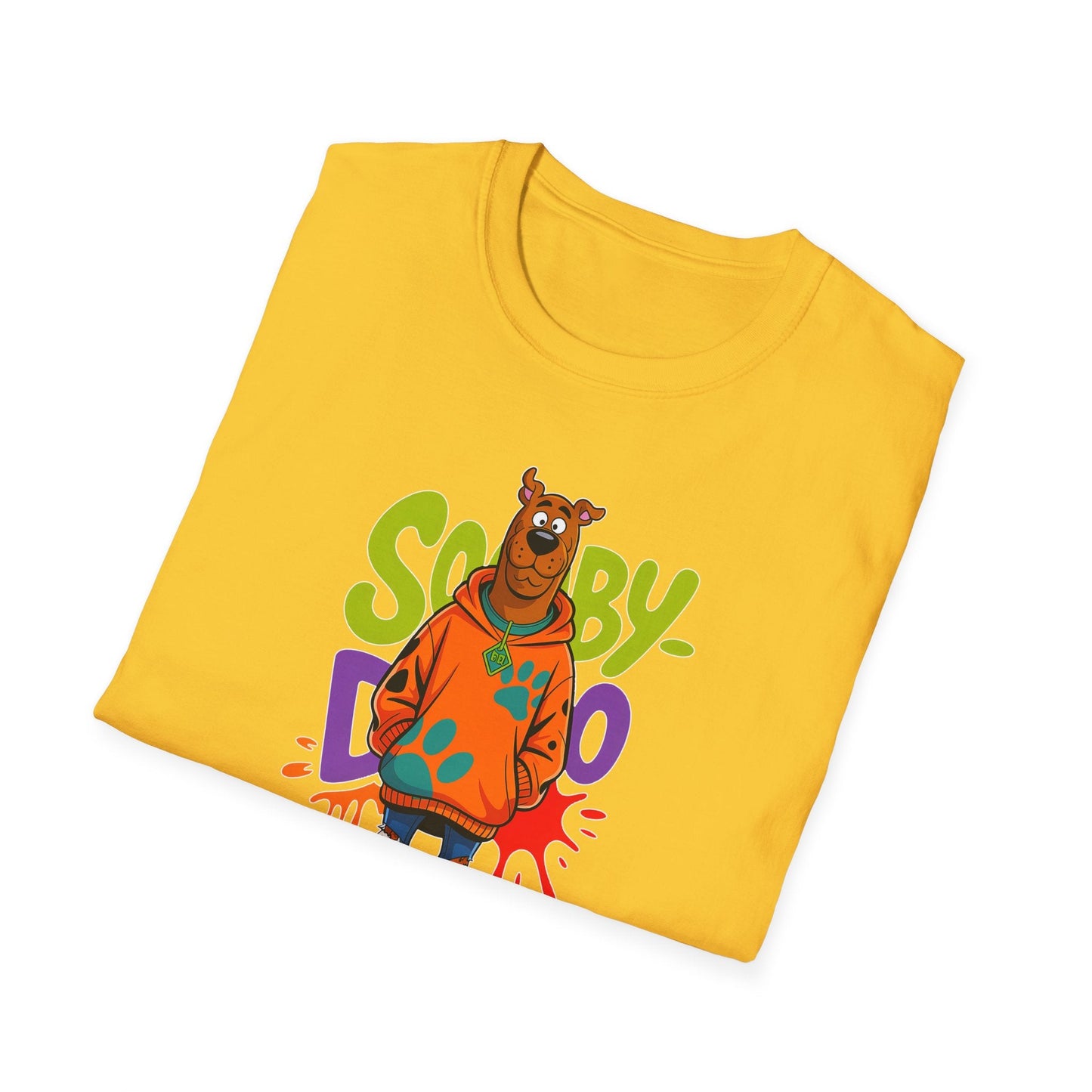 Unisex Cartoon T Shirt With Animation Funny Animals Tee Gildan Softstyle 64000 100 Percent Cotton