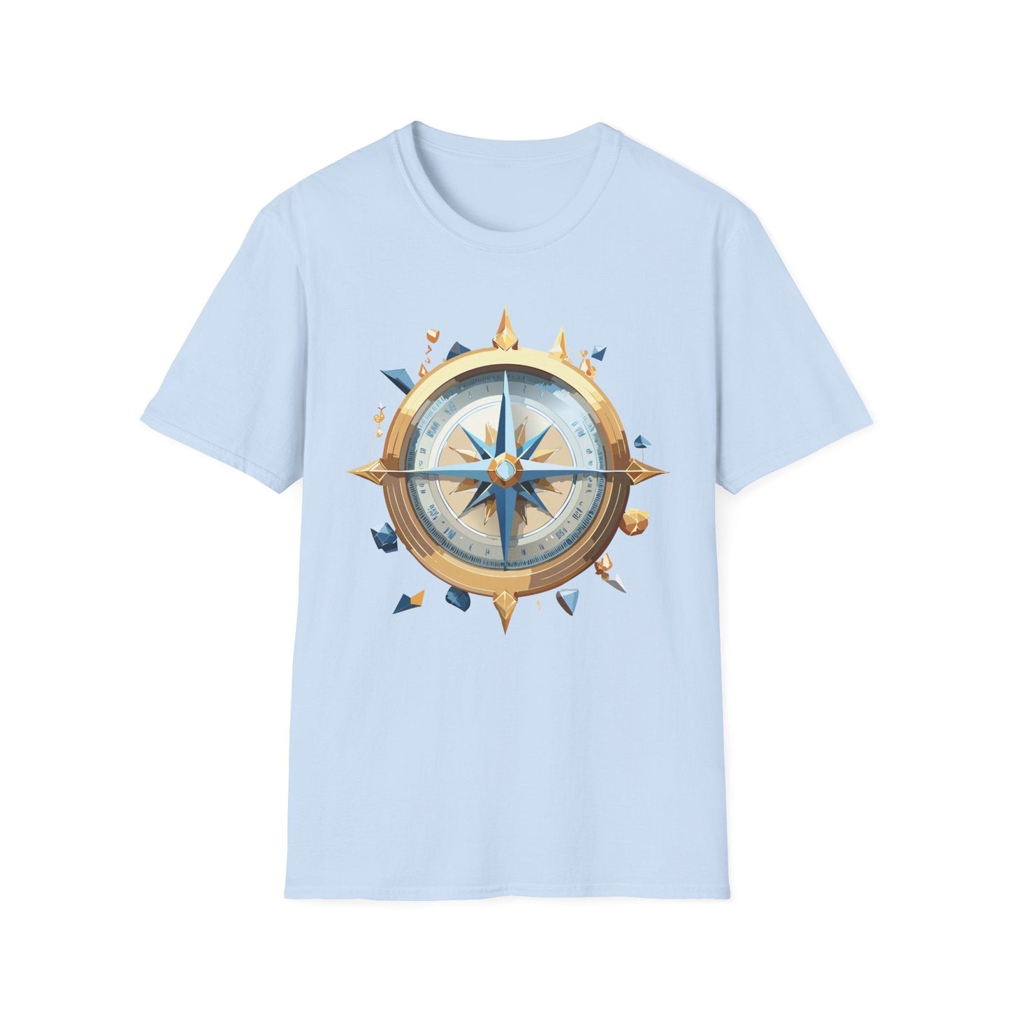 Compass Navigator Graphic Tee Unisex 100 Cotton 25