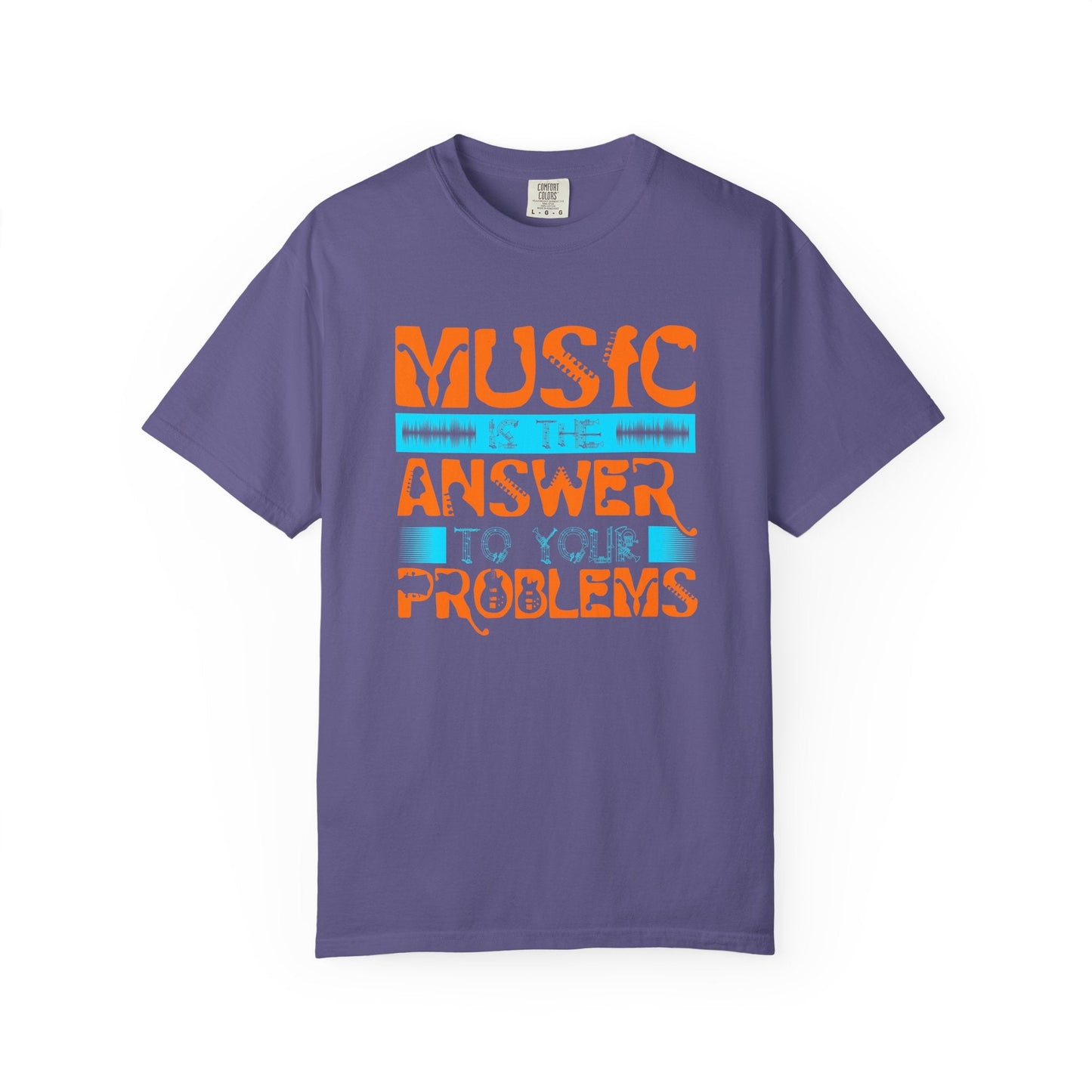 Music Graphic Design Unisex Cotton T-shirt 073