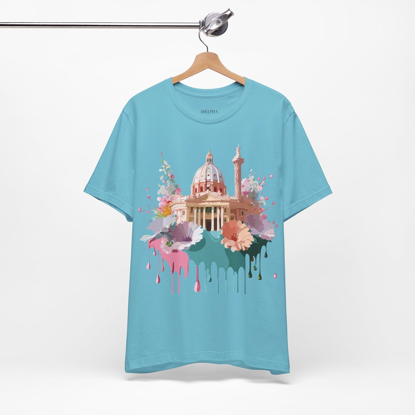 Unisex Rome Graphic Tee Tourist Shirt Adelpha Vintage Artwork Premium Comfort Everyday Wear