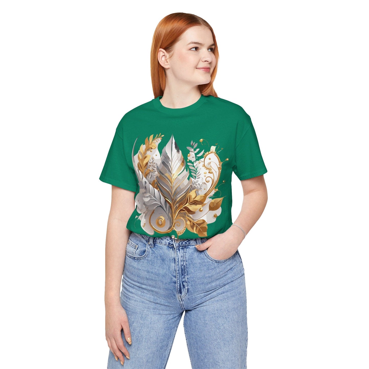 Jewelry Graphic Unisex 100 Cotton Vintage Treasure Art T-Shirt 1
