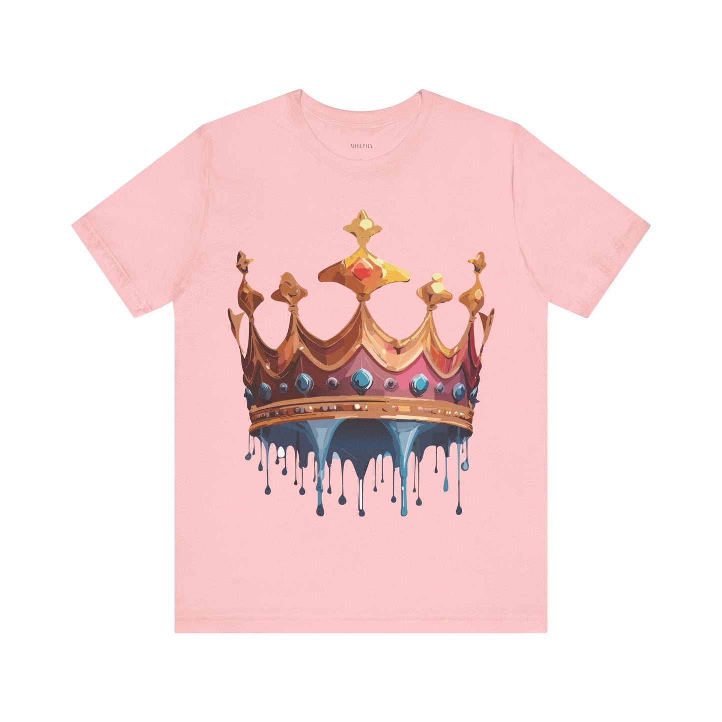Adelpha Crown Graphic Tee Unisex Short Sleeve Jersey Art Shirt Vintage Inspired
