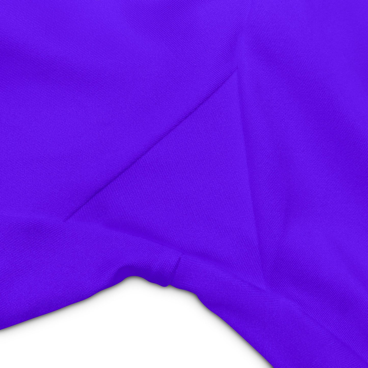 Electric Indigo Violet Purple Women's Workout Shorts — High-Waist Bike Shorts for Gym & Yoga