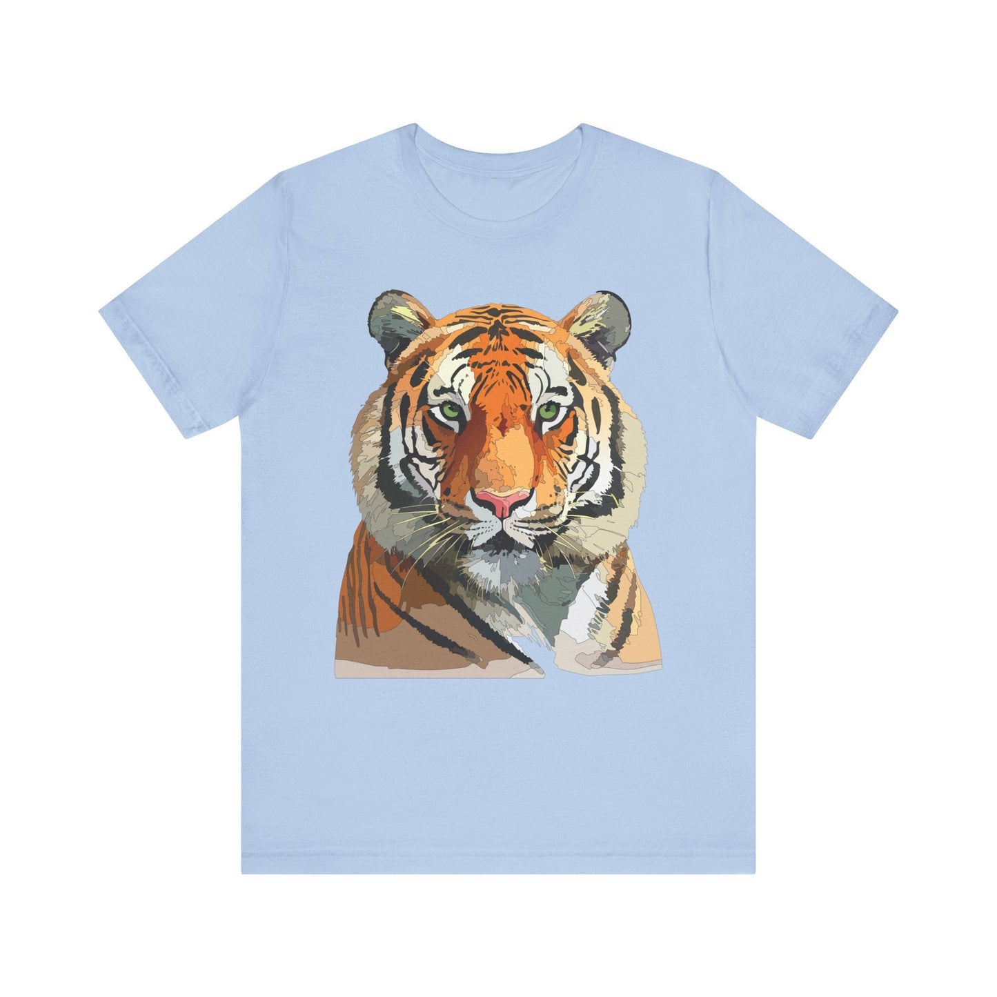 Unisex Animal Graphic Tee Shirt With Wildlife Art Design For Everyday Comfort Gildan 64000