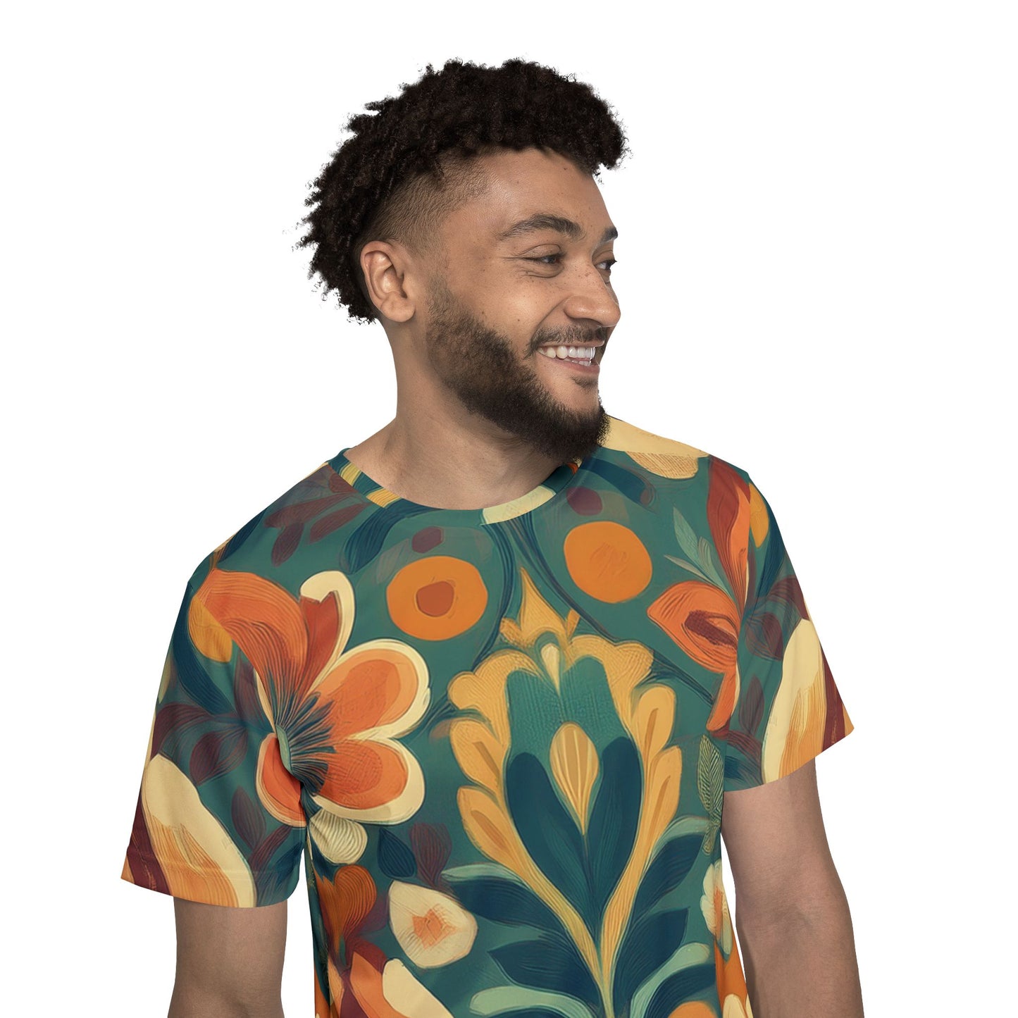 Unisex Floral Shirt, Floral Tee Shirt