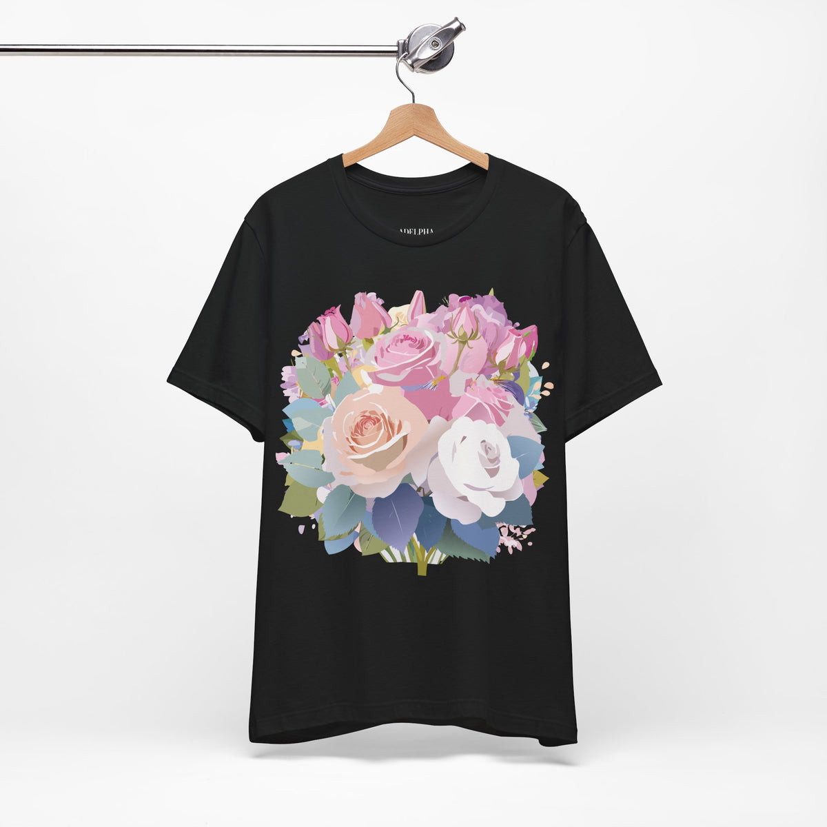 Floral Graphic Tee Shirt - Bella+Canvas Unisex 100 Cotton 11