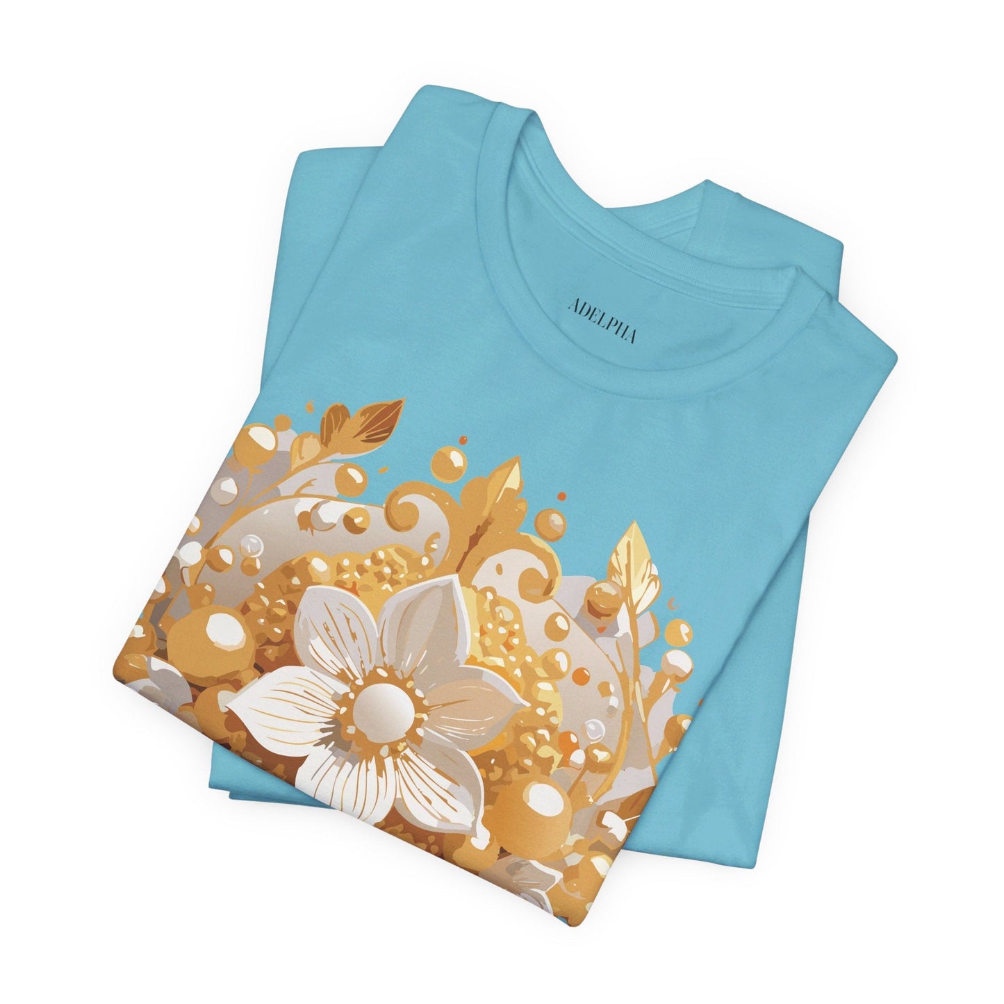Jewelry Graphic Unisex 100 Cotton Vintage Treasure Art T-Shirt 26