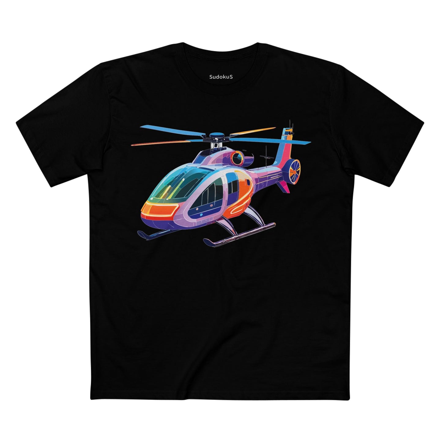 Chopper Graphic Unisex 100 Cotton Staple Tee 13