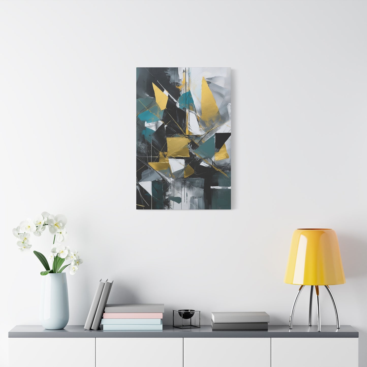 Abstract Oil Painting Print Canvas 20x24,20x30,24x30 24x32,24x36,30x40 32x48,36x48,40x60 Pine-Wood Inner Frame ABS-206