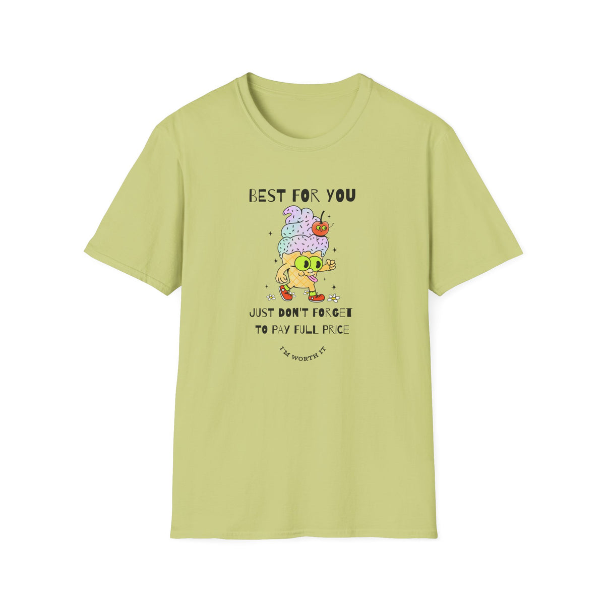 Funny Food Cartoon Graphic Tee Gildan Unisex 100 Cotton Tee Shirt r203