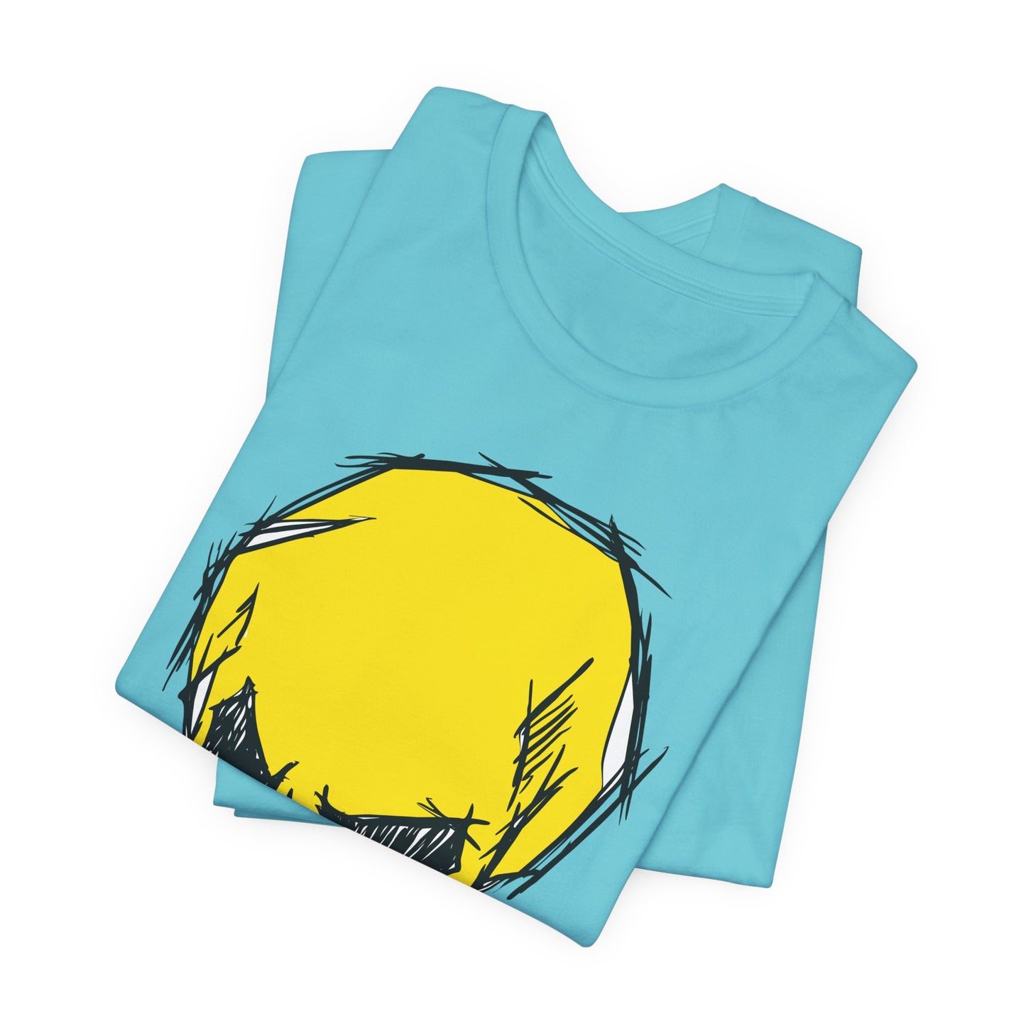 2-Yellow Skull Graphic Design Tee, Skull Shirt, Vintage Tees, Art Design T-Shirt, Vintage Graphic Tee, Art Shirts with Skulls