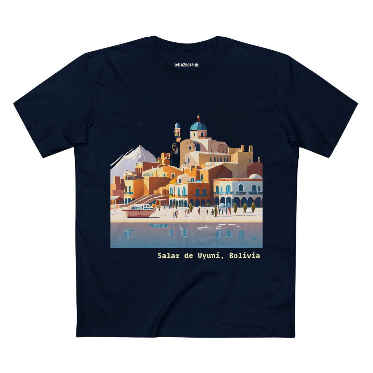 Salar de Uyuni Bolivia Landscape T-Shirt | Travel Scene Tee