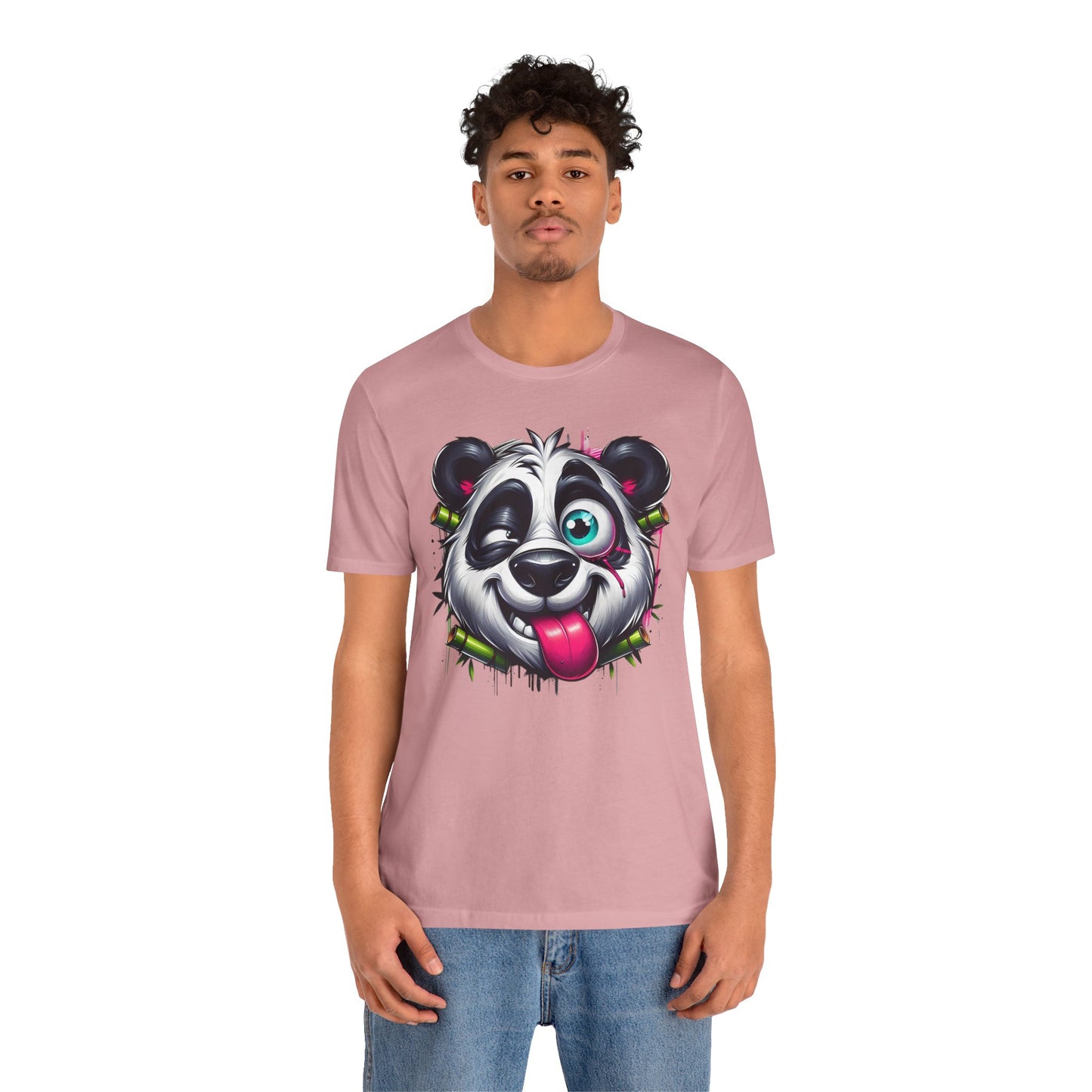 DiDi Panda Shirt, Funny Animal T-Shirt, Cartoon Top, Funny Panda Tee Shirt, Animal Tees, Art Design T-Shirt, Graphic Tee