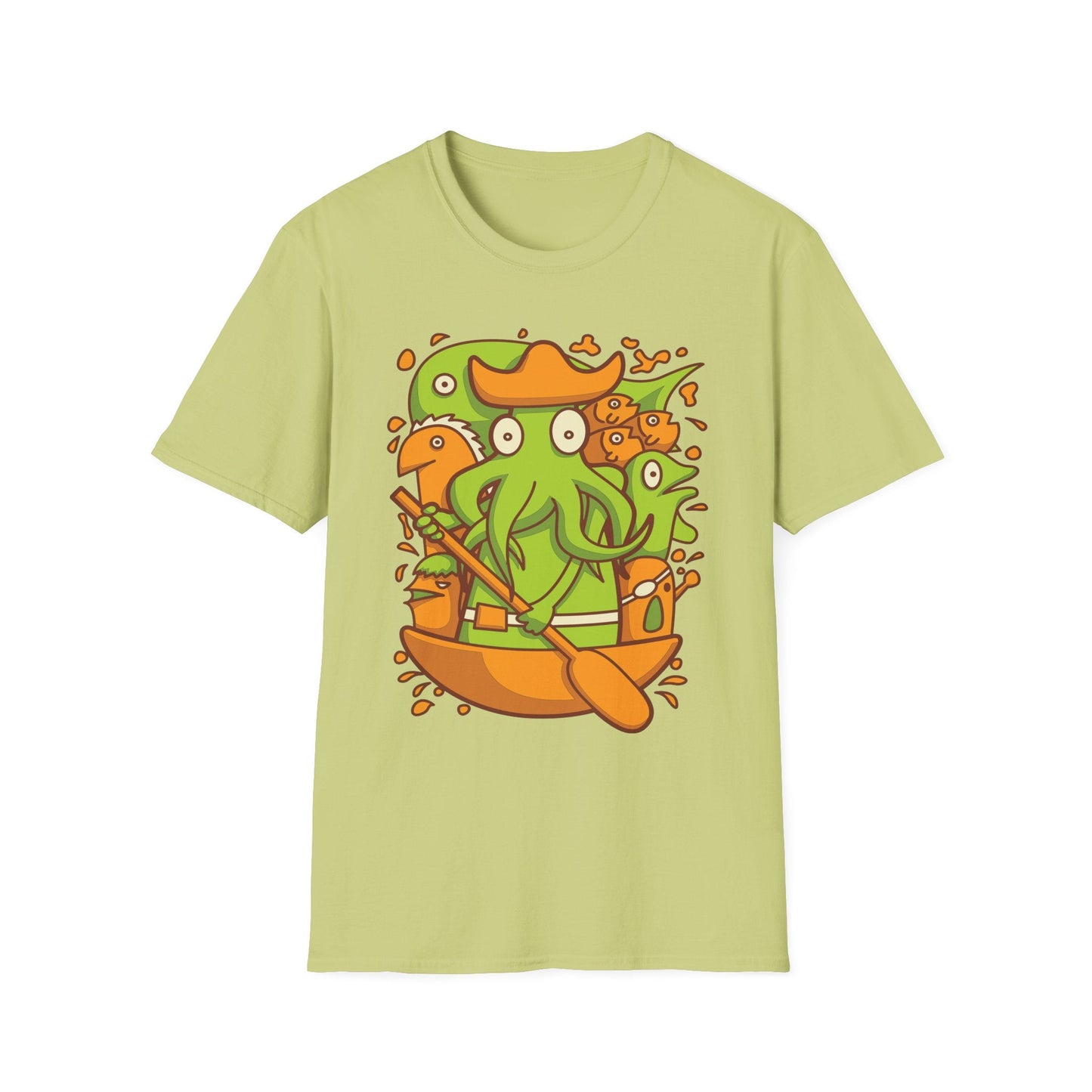 Cartoon T Shirt Animation T Shirt Funny Tee Shirt Unisex Gildan Softstyle Cotton 64000