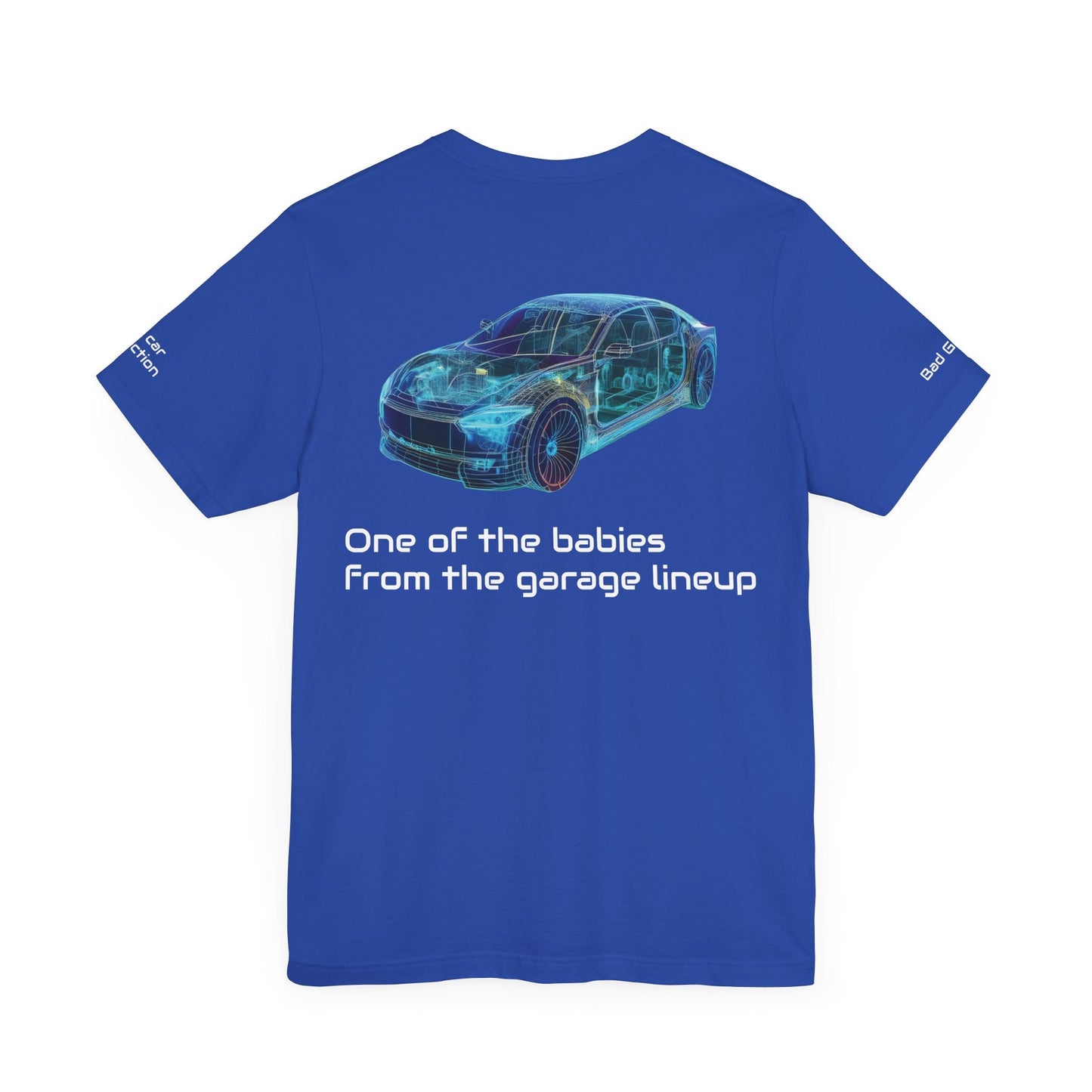 Car Graphic Tee Shirt For Auto Lovers 100 Percent Cotton Made In USA Eco Friendly Ink