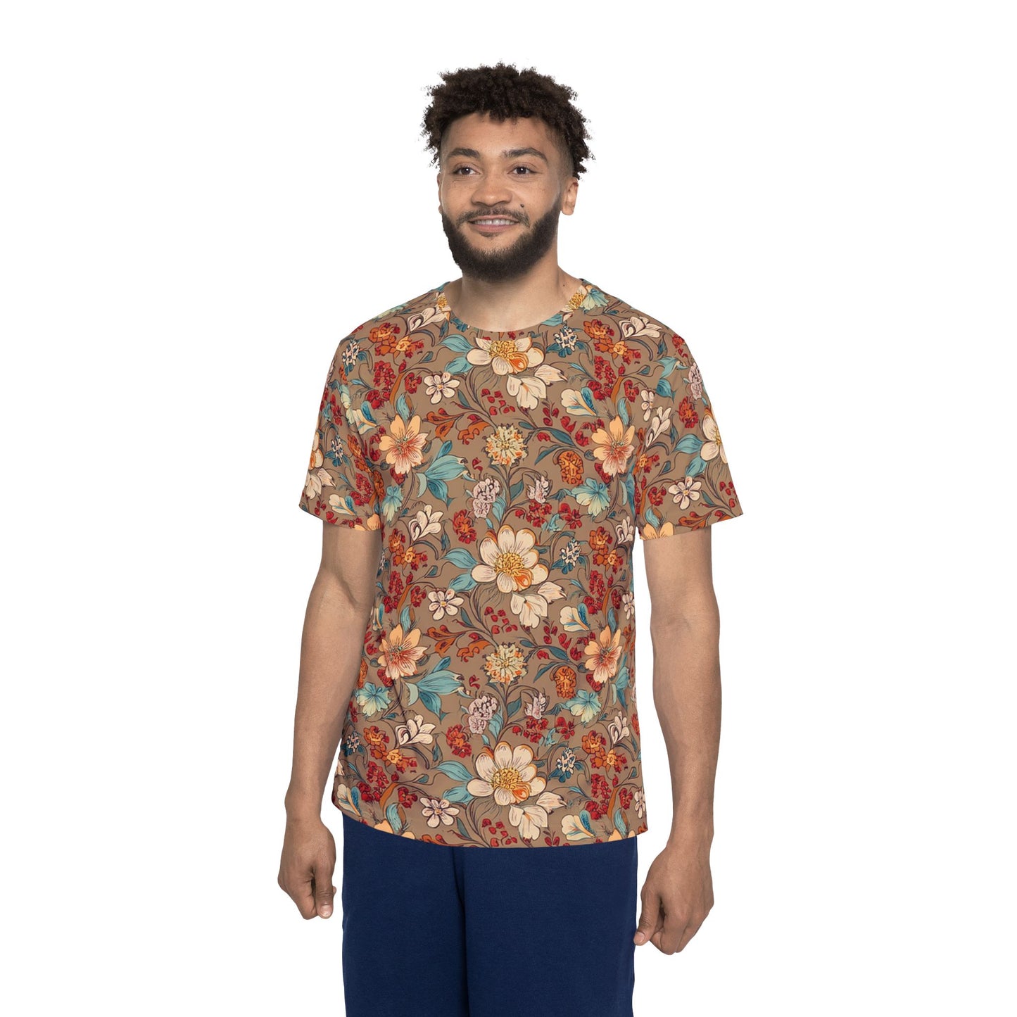 Unisex Floral Shirt, Floral Tee Shirt, Floral T-Shirt, T Shirt with Flowers 12