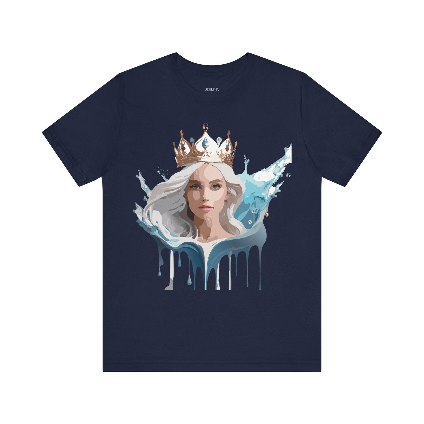 Queen Graphic T Shirt Unisex Jersey Short Sleeve Tee With Vintage Inspired Artwork Adelpha