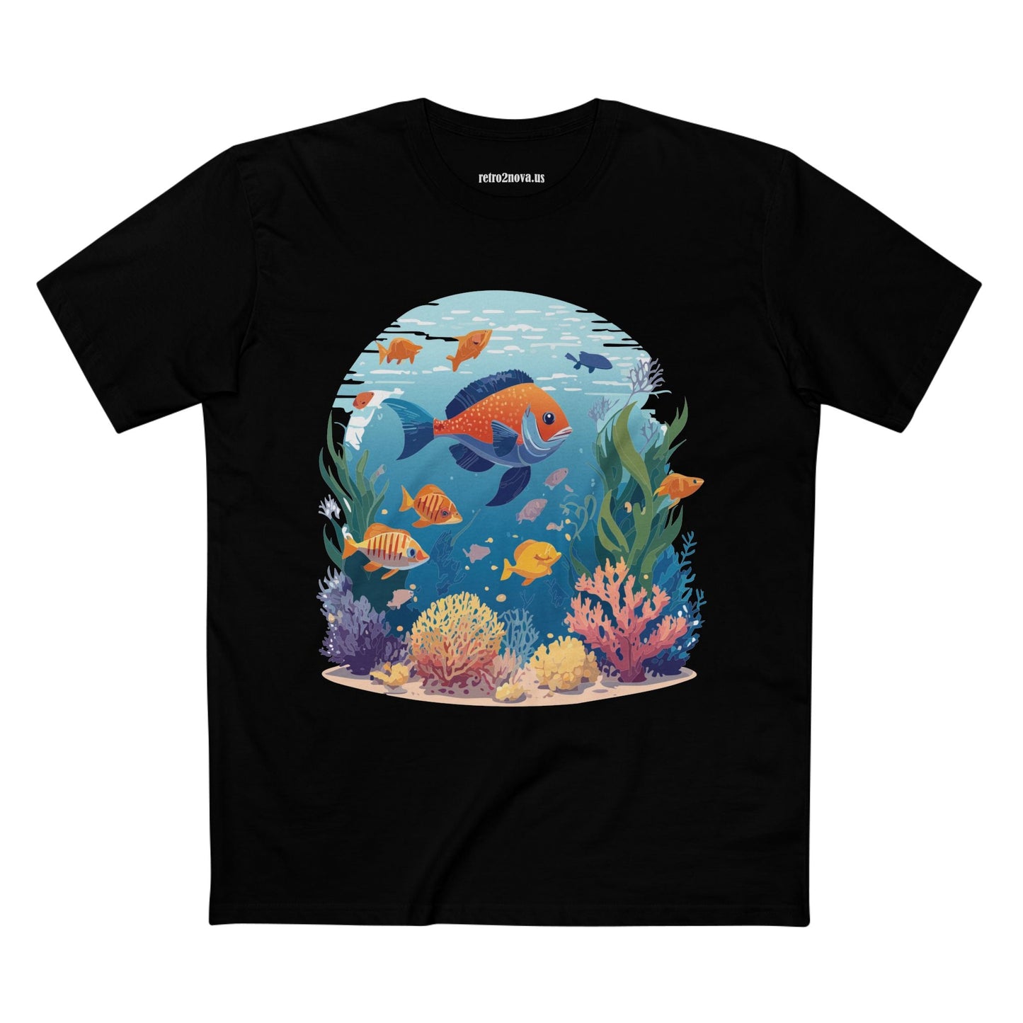 Ocean Shirt Ocean Pacific OP16 Unisex Premium Cotton Tee With Original Art Design