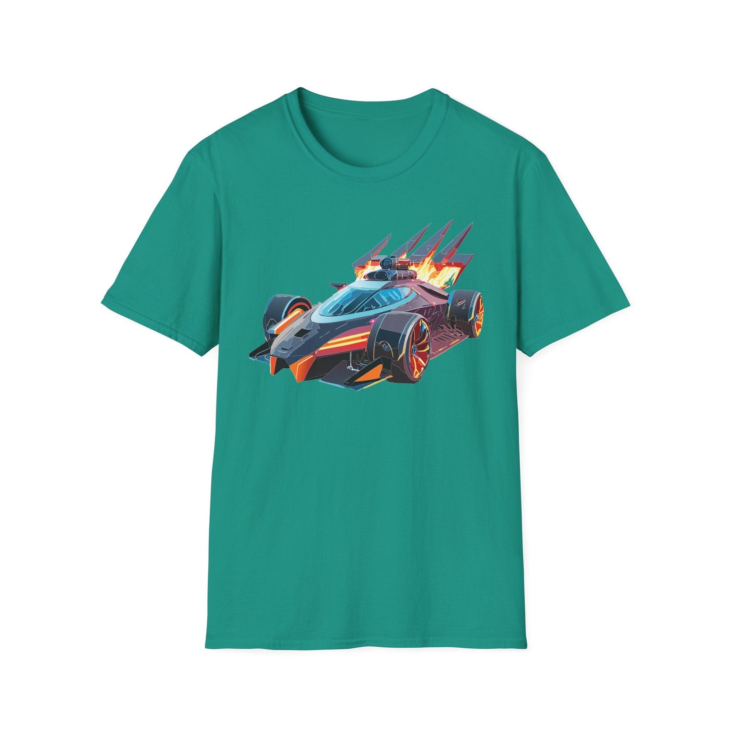 Car T Shirt Unisex Softstyle Cotton Tee With Cars Graphic Hot Wheels Design For Men Women