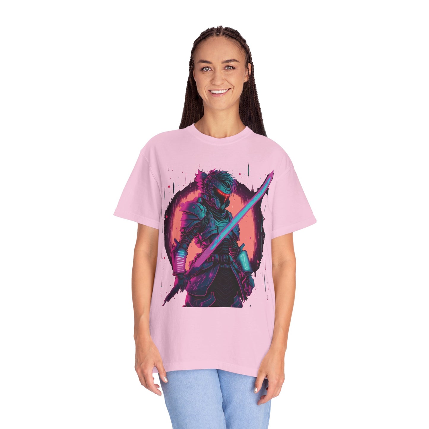 Unisex T-shirt with Knight in Armor