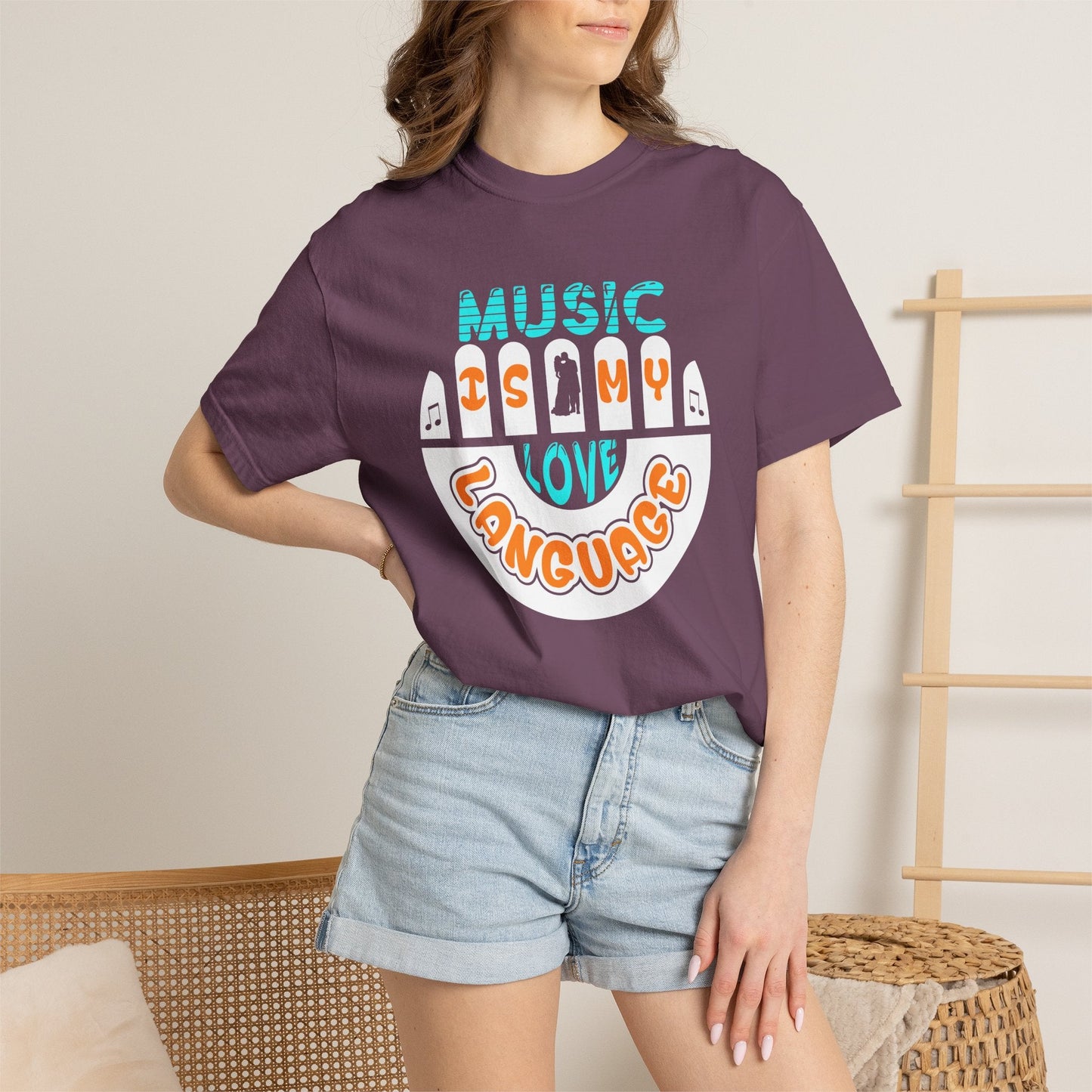 Music Graphic Design Unisex Cotton T-shirt 067