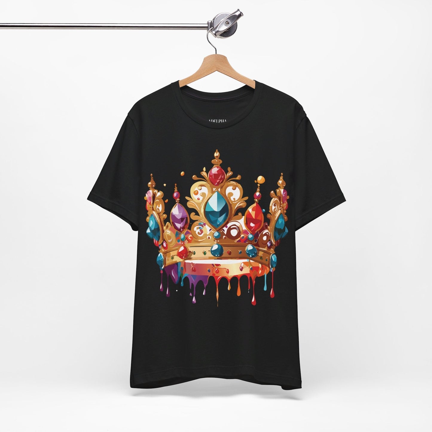 Crown Graphic Unisex 100 Cotton Vintage Artwork Tee 11
