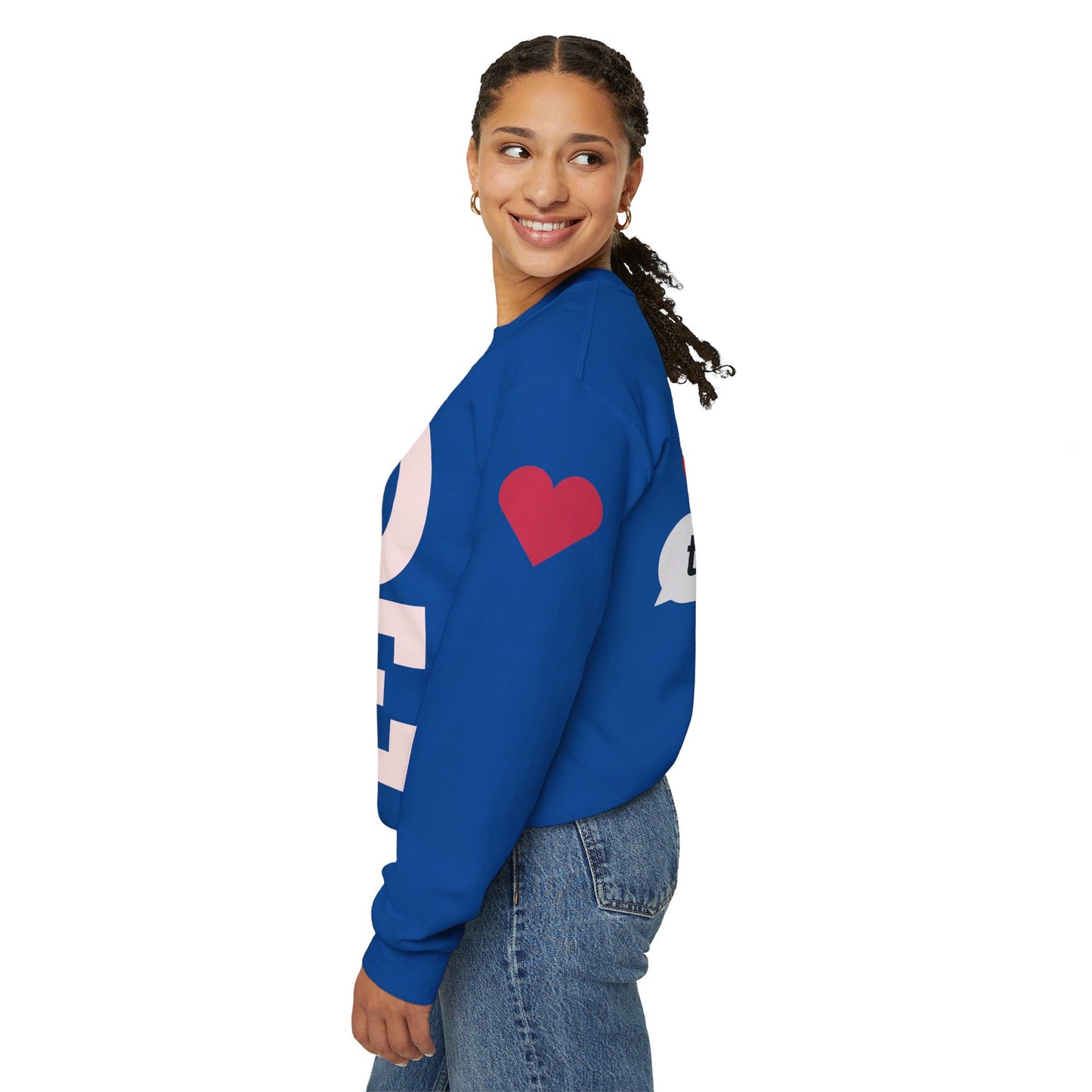 Unisex Heavy Blend Sweatshirt - LOVE