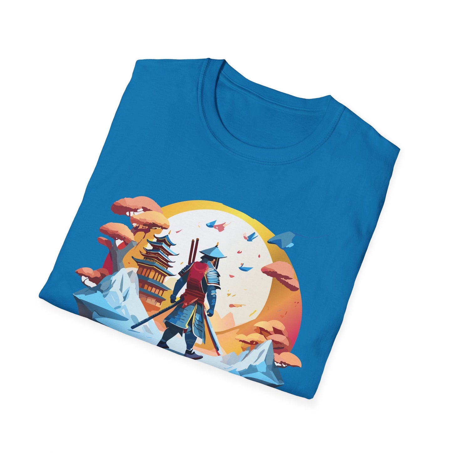 Samurai Shirt Unisex T Shirt Softstyle 64000 Gildan Tee For Everyday Comfort Durable Breathable