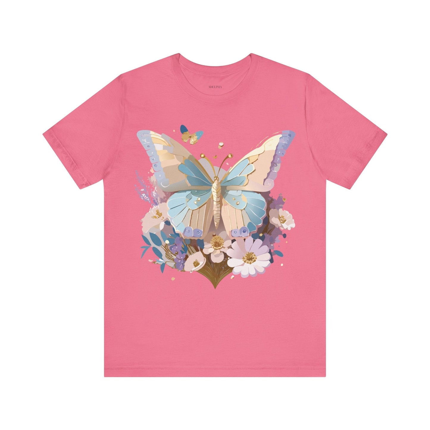 Adelpha Vintage Inspired Graphic T Shirt Unisex Short Sleeve