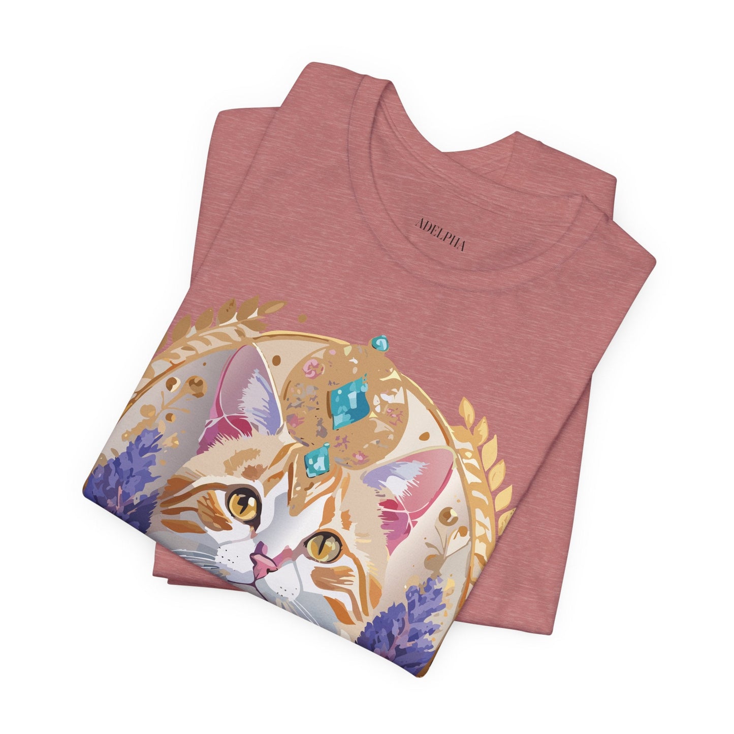 Adelpha Medallion Graphic Tee Unisex Jersey Short Sleeve Vintage Inspired Art Premium Casual Wear