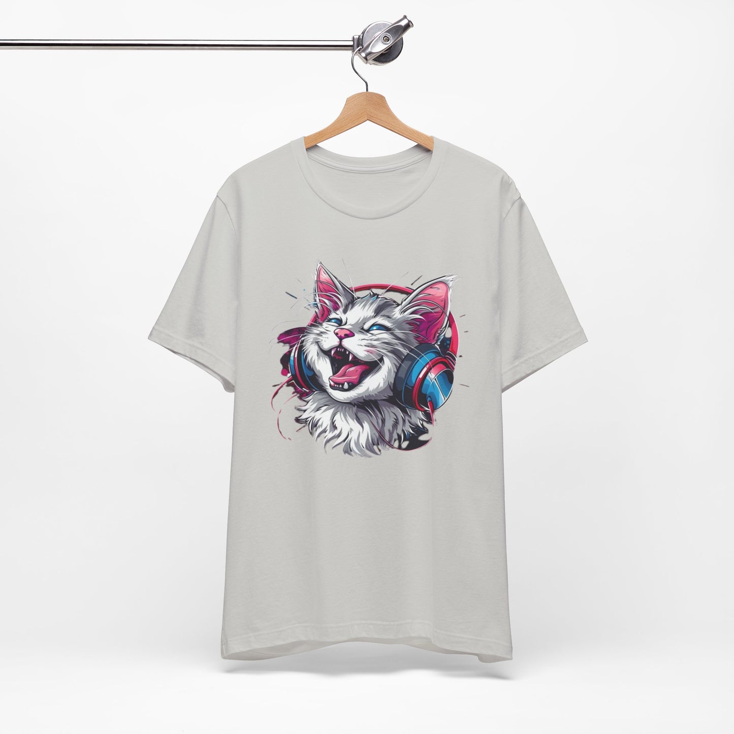 Gina Cartoon Cat Tee Shirt, Funny Cat T-Shirt, Pet Shirt, Animal Tees, Funny Animal T-Shirt, Graphic Tee