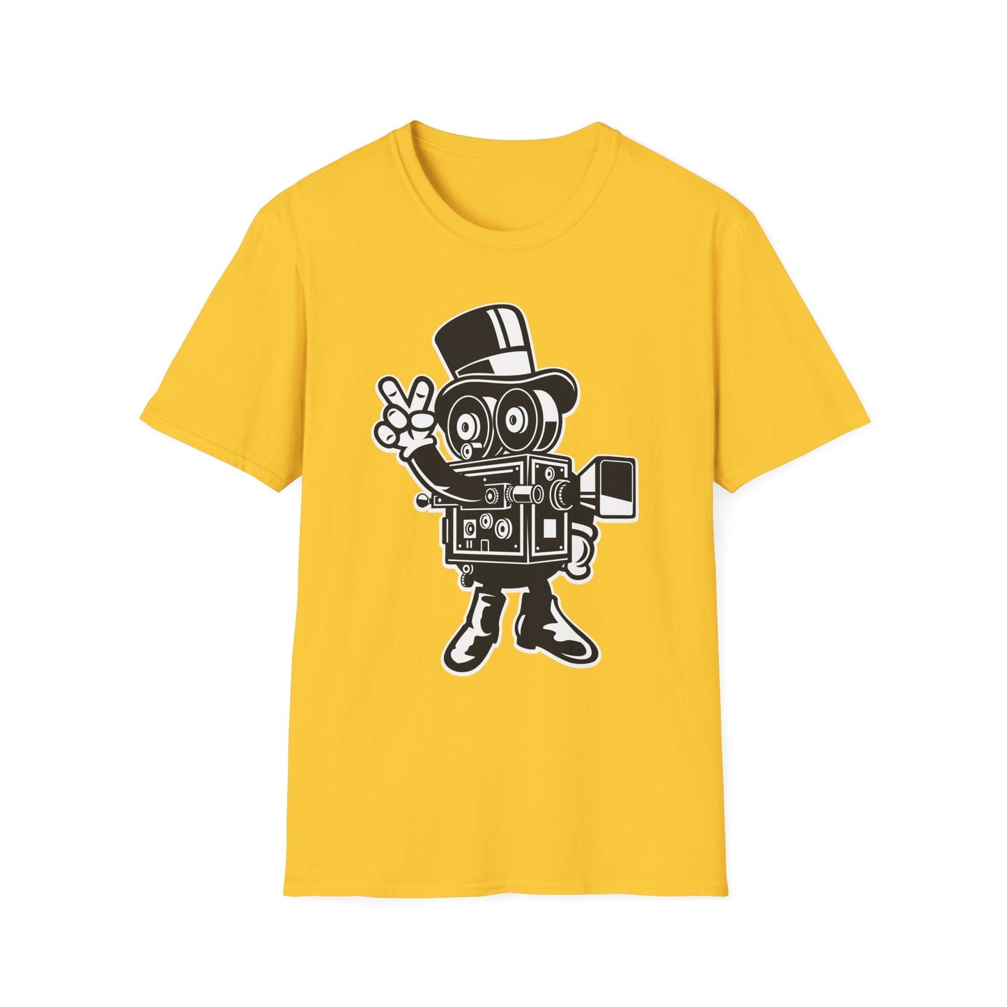 Cartoon T Shirt Animation T Shirt Funny Tee Unisex Gildan Softstyle 64000 Comfort Fit All Day