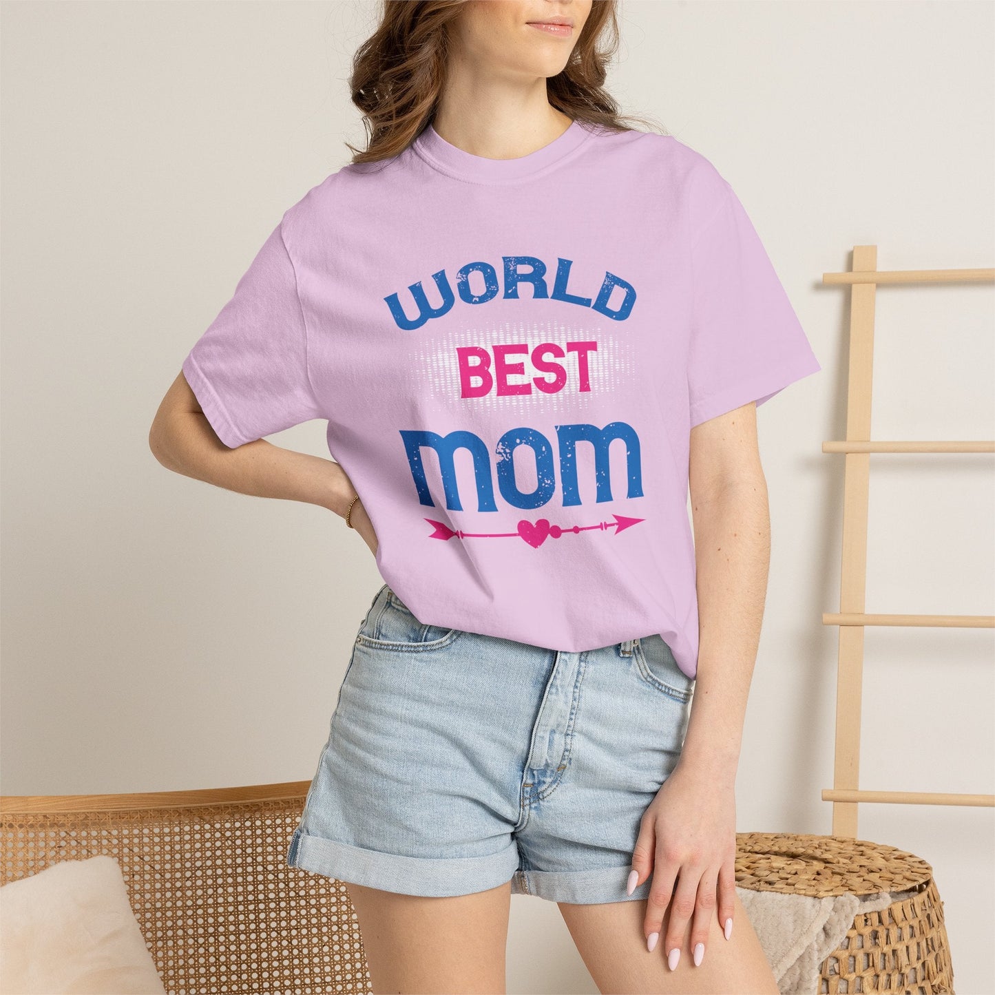 Mom T-shirt Mother Day Mama Tee Unisex Comfort Colors Garment-Dyed Cotton h100