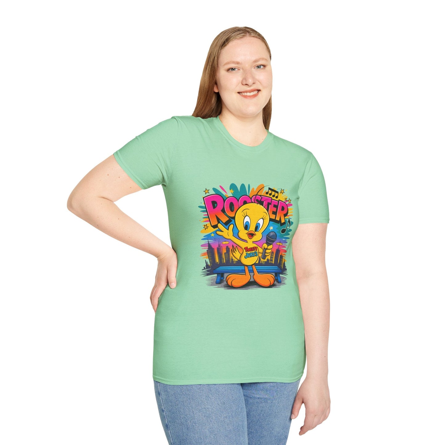 Cartoon T Shirt With Animation And Funny Animals Tee Shirt For Unisex Wear Comfortable