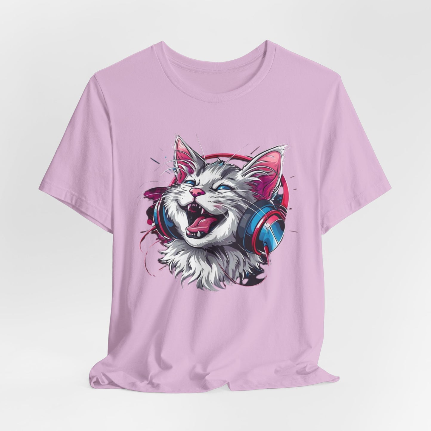 Gina Cartoon Cat Tee Shirt, Funny Cat T-Shirt, Pet Shirt, Animal Tees, Funny Animal T-Shirt, Graphic Tee